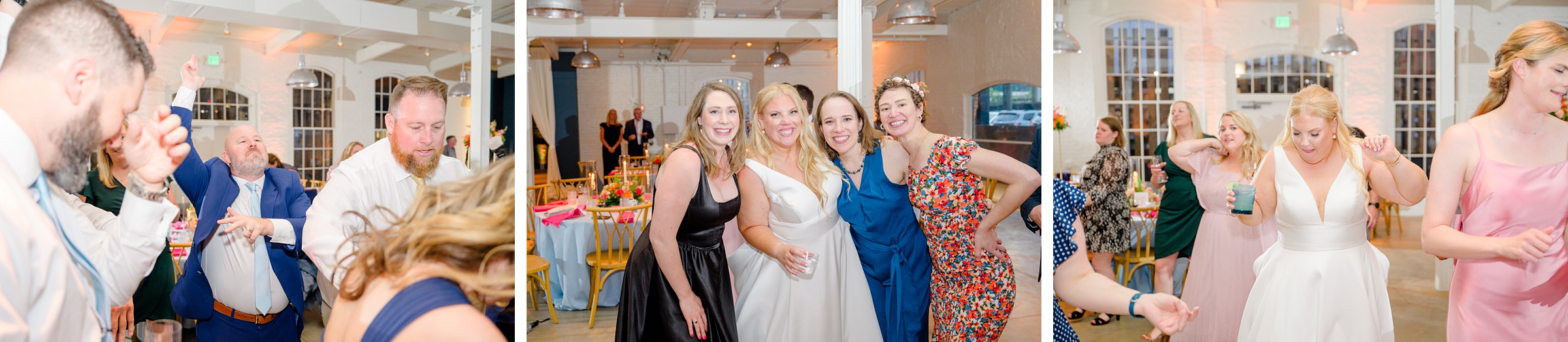 Vibrant Spring wedding day at The Loom Baltimore in Maryland photographed by Baltimore Wedding Photographer Cait Kramer Photography