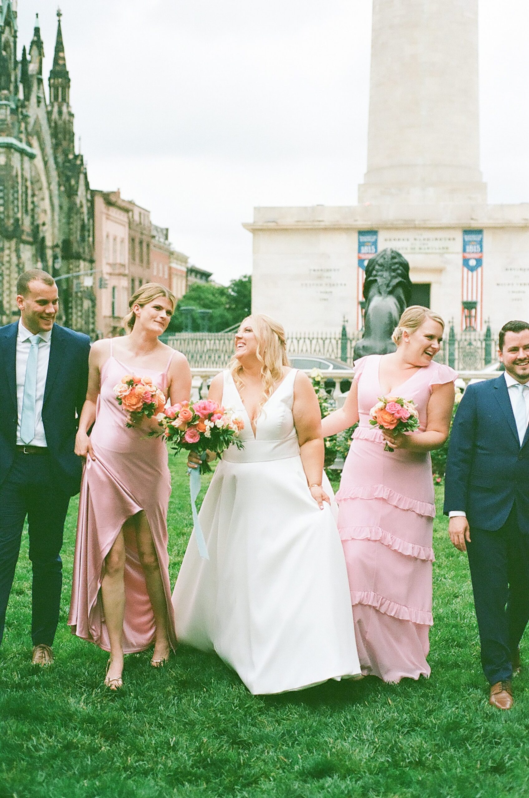 Vibrant Spring wedding day at The Loom Baltimore in Maryland photographed by Baltimore Wedding Photographer Cait Kramer Photography