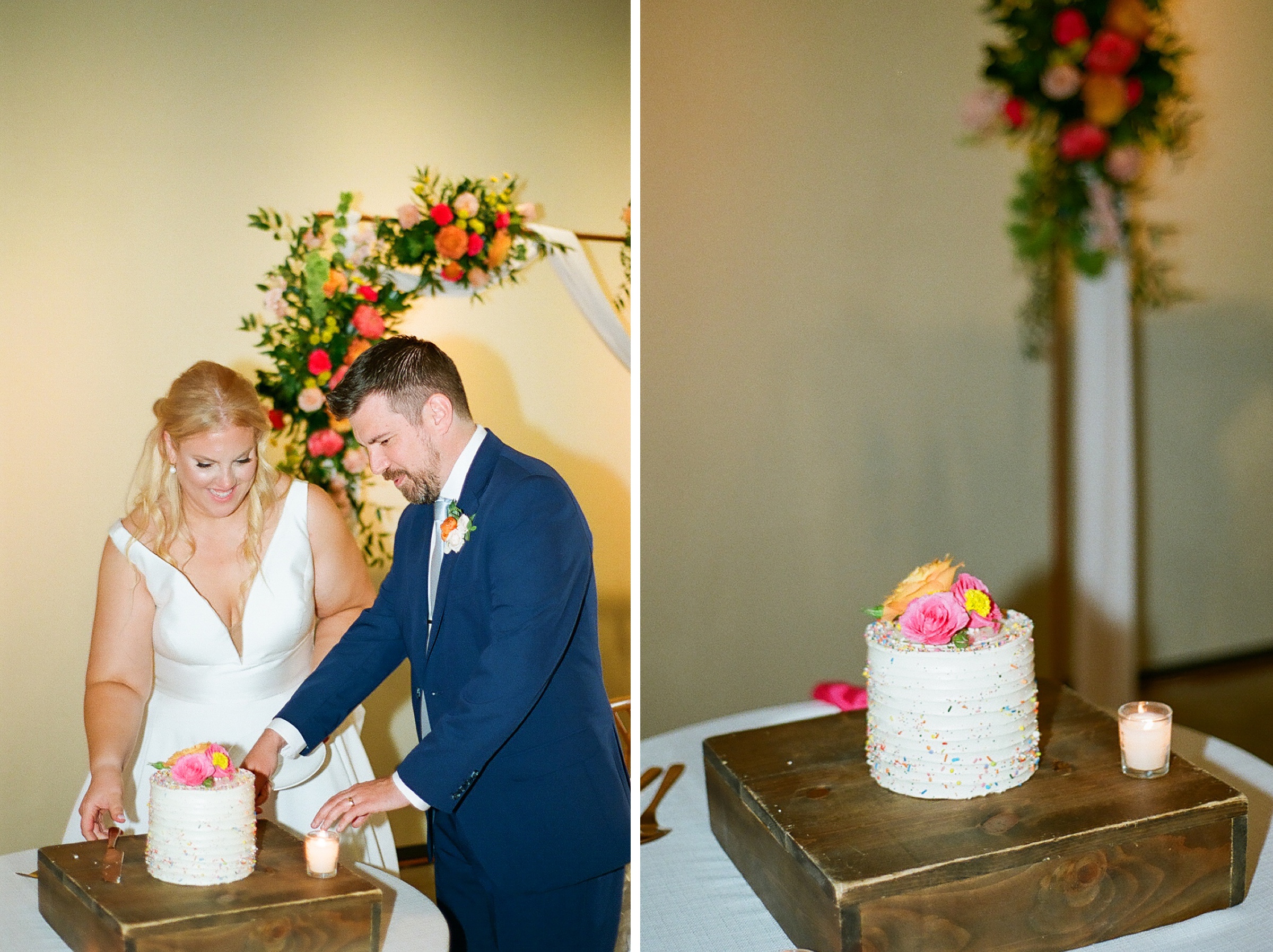 Vibrant Spring wedding day at The Loom Baltimore in Maryland photographed by Baltimore Wedding Photographer Cait Kramer Photography