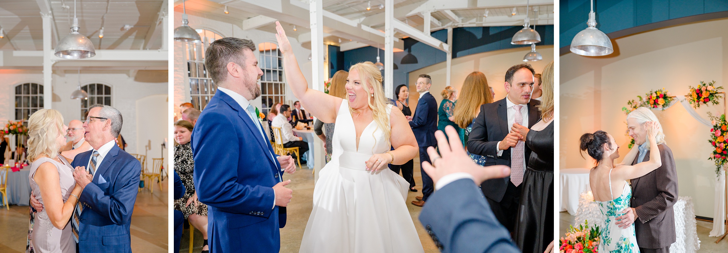 Vibrant Spring wedding day at The Loom Baltimore in Maryland photographed by Baltimore Wedding Photographer Cait Kramer Photography