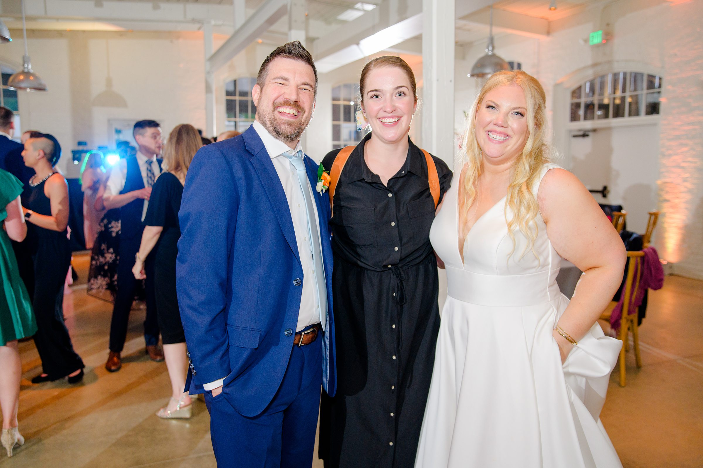 Vibrant Spring wedding day at The Loom Baltimore in Maryland photographed by Baltimore Wedding Photographer Cait Kramer Photography