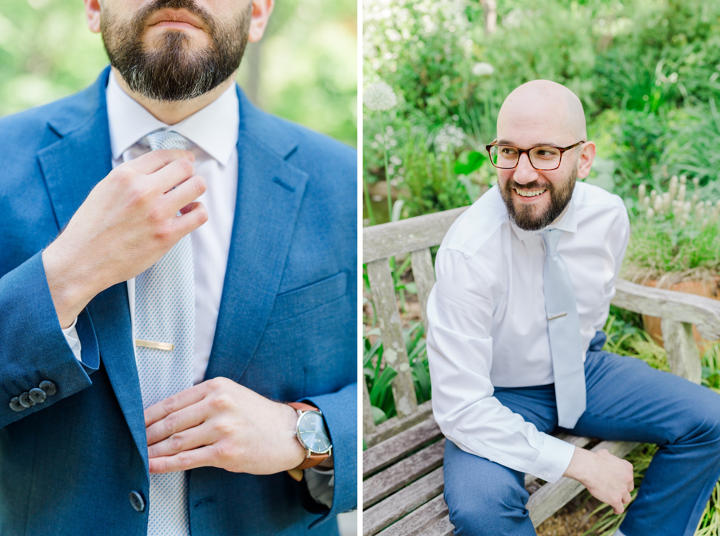 Spring wedding day at The Atrium at Meadowlark Botanical Gardens Photographed by Baltimore Wedding Photographer Cait Kramer Photography