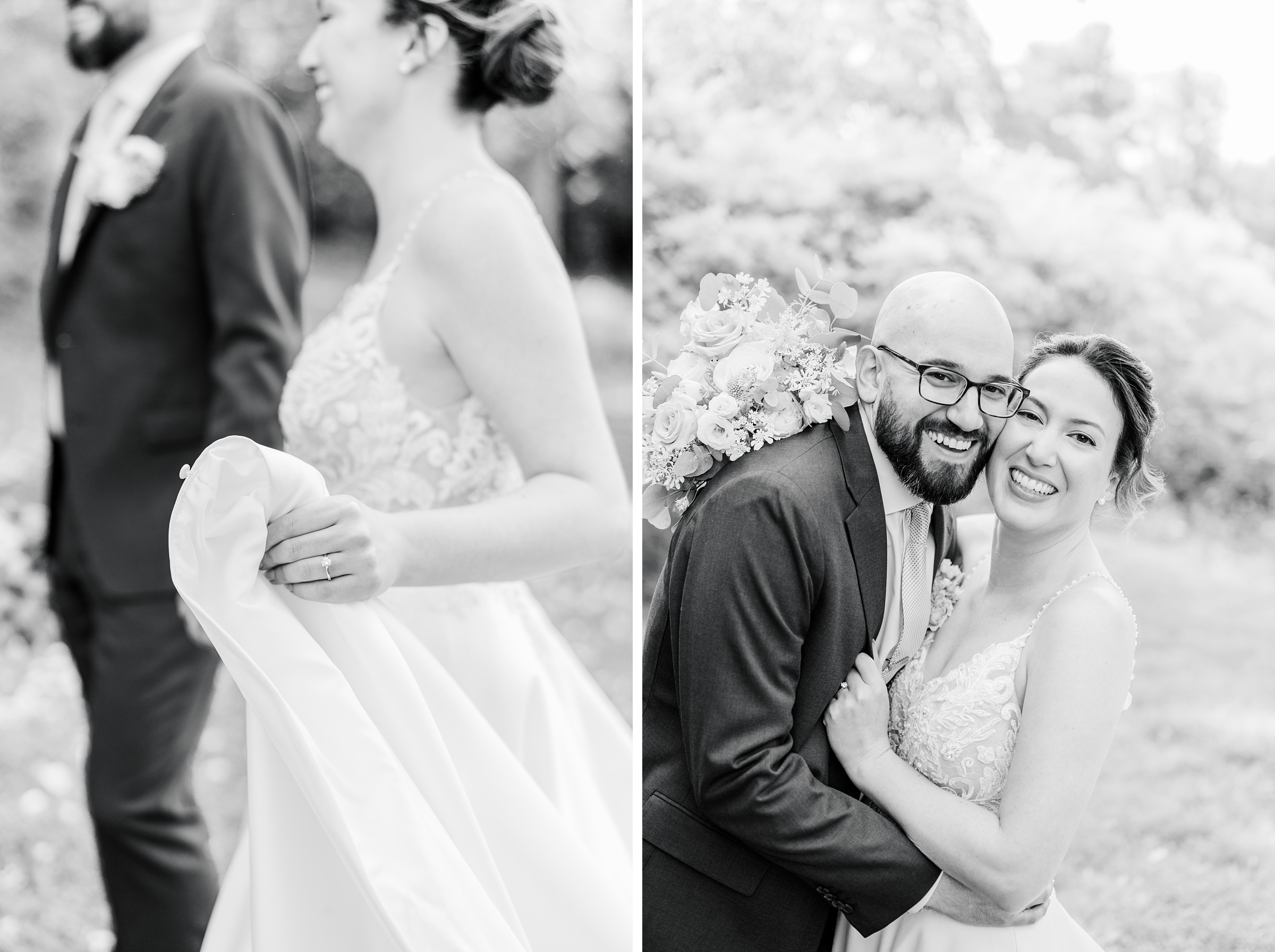 Spring wedding day at The Atrium at Meadowlark Botanical Gardens Photographed by Baltimore Wedding Photographer Cait Kramer Photography