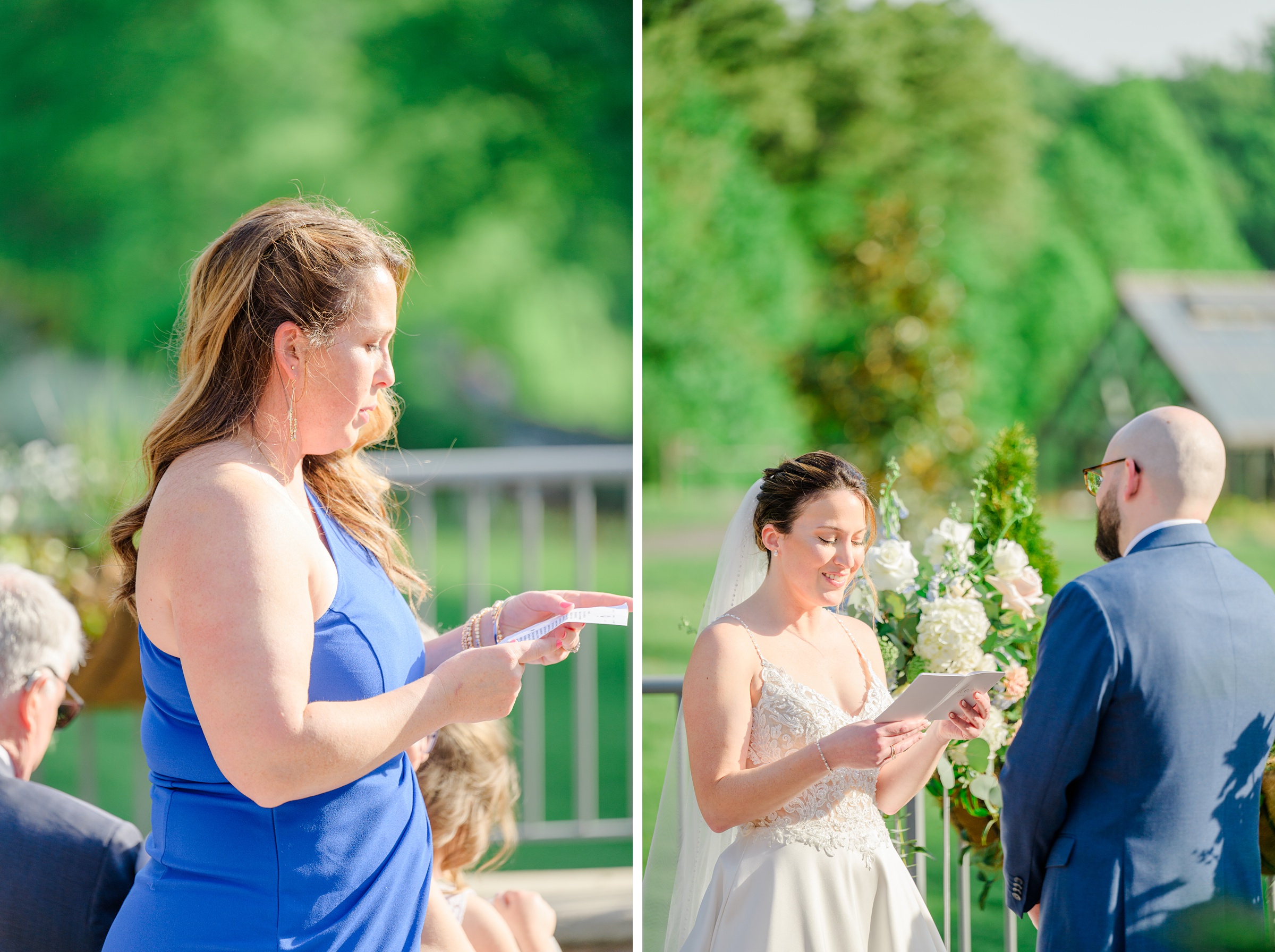 Spring wedding day at The Atrium at Meadowlark Botanical Gardens Photographed by Baltimore Wedding Photographer Cait Kramer Photography