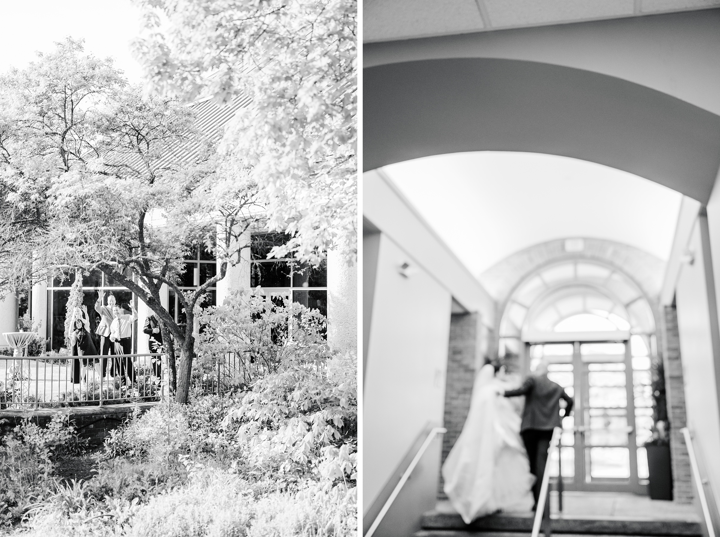 Spring wedding day at The Atrium at Meadowlark Botanical Gardens Photographed by Baltimore Wedding Photographer Cait Kramer Photography