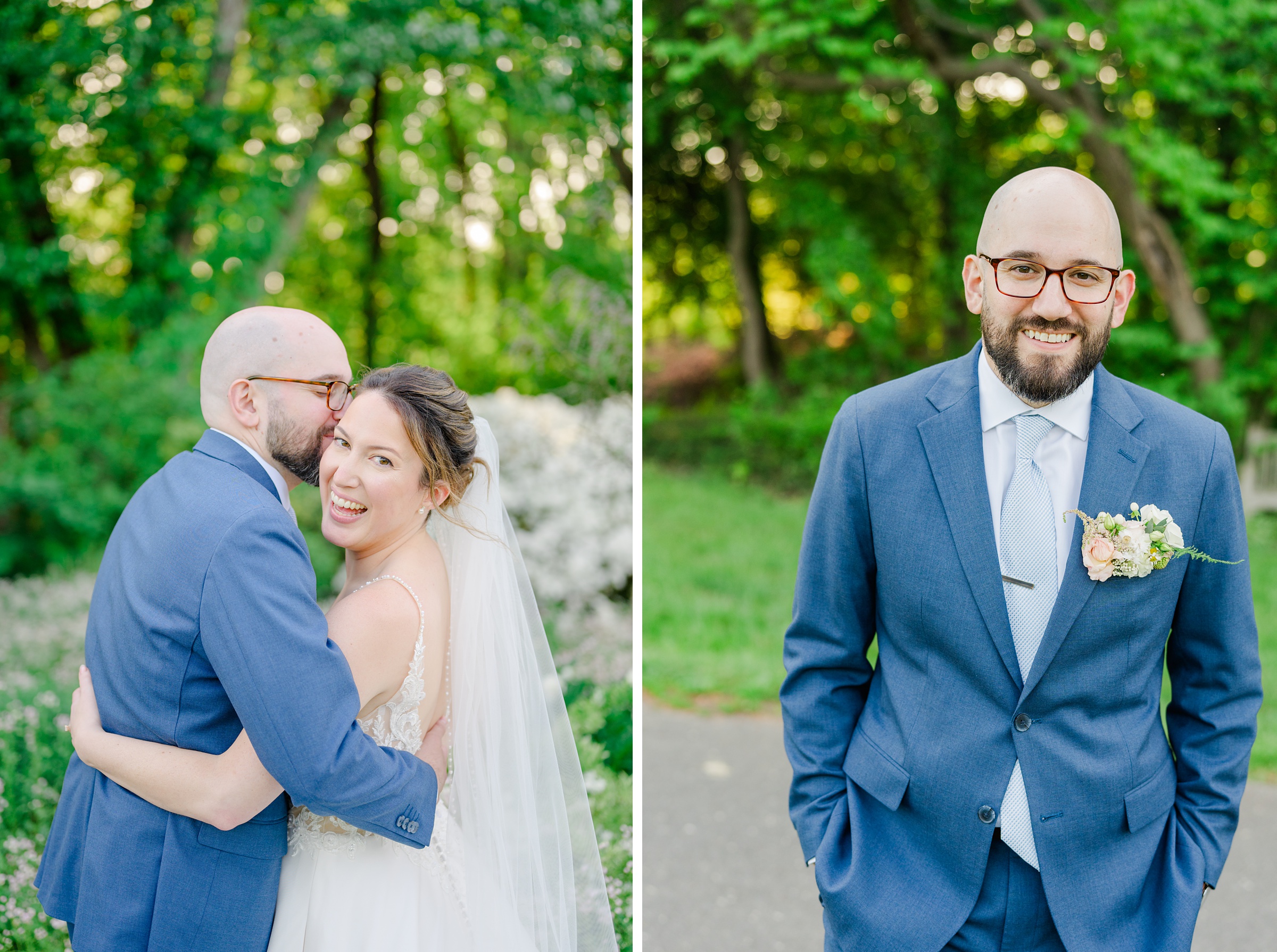 Spring wedding day at The Atrium at Meadowlark Botanical Gardens Photographed by Baltimore Wedding Photographer Cait Kramer Photography