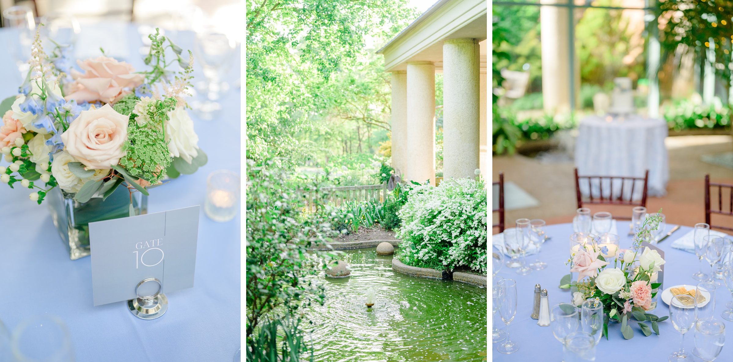 Spring wedding day at The Atrium at Meadowlark Botanical Gardens Photographed by Baltimore Wedding Photographer Cait Kramer Photography