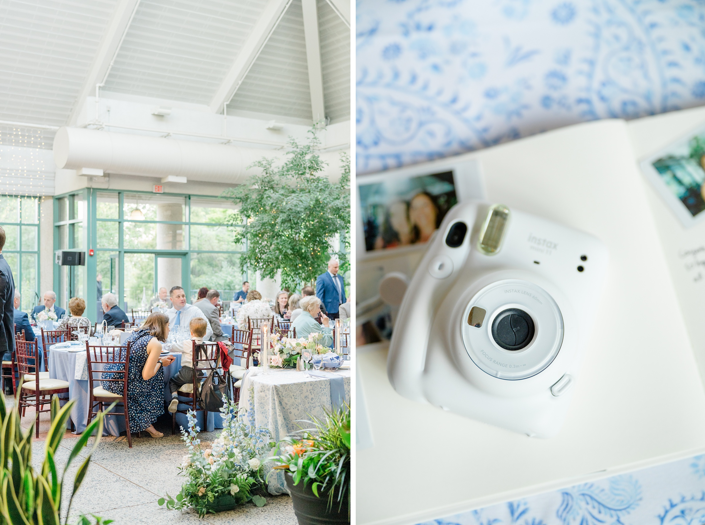 Spring wedding day at The Atrium at Meadowlark Botanical Gardens Photographed by Baltimore Wedding Photographer Cait Kramer Photography
