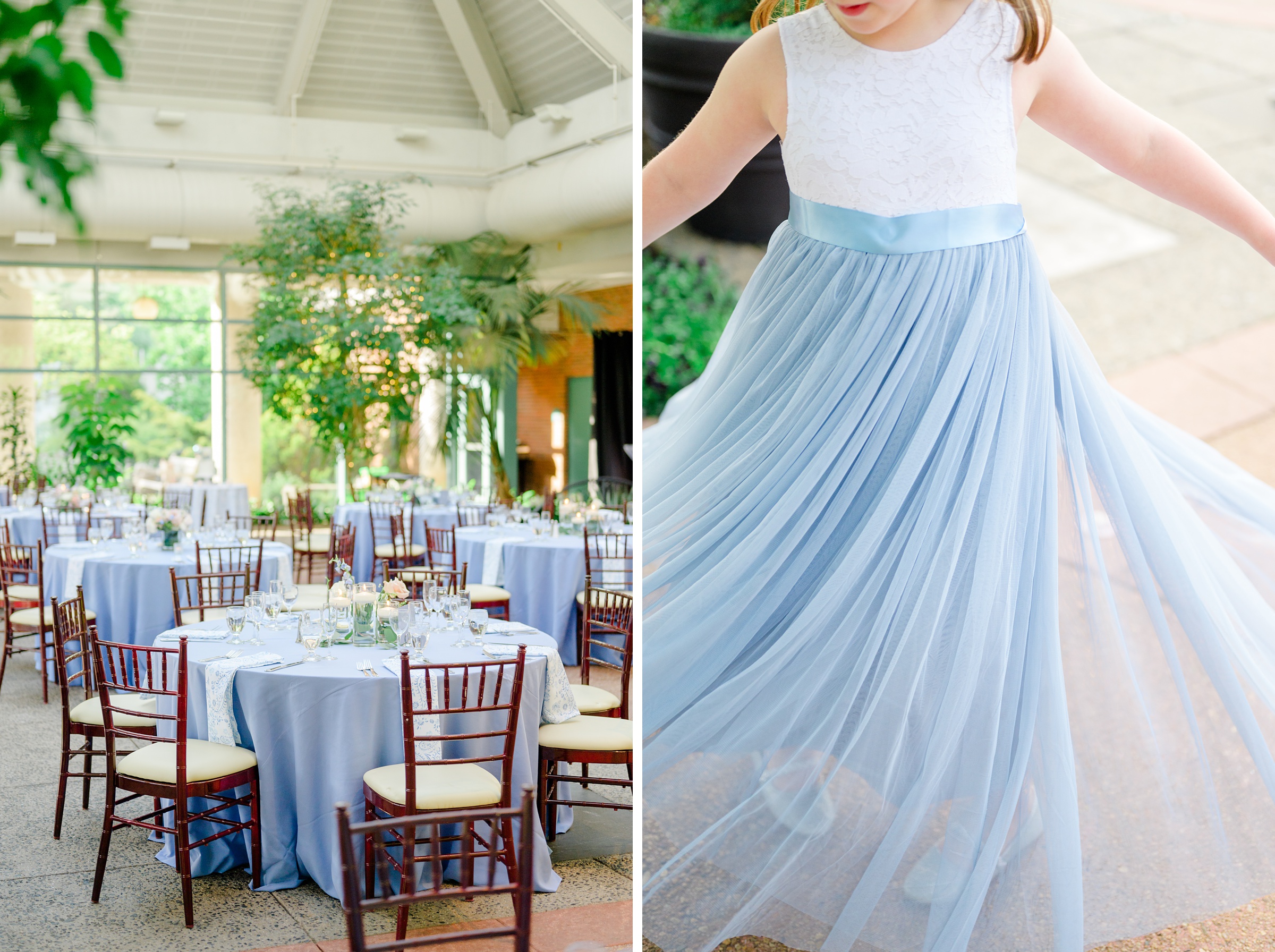 Spring wedding day at The Atrium at Meadowlark Botanical Gardens Photographed by Baltimore Wedding Photographer Cait Kramer Photography