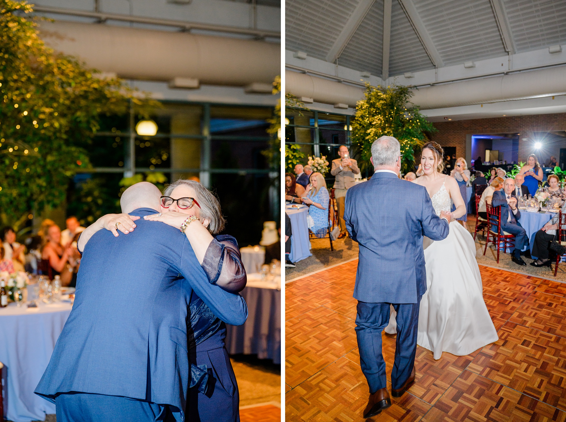 Spring wedding day at The Atrium at Meadowlark Botanical Gardens Photographed by Baltimore Wedding Photographer Cait Kramer Photography
