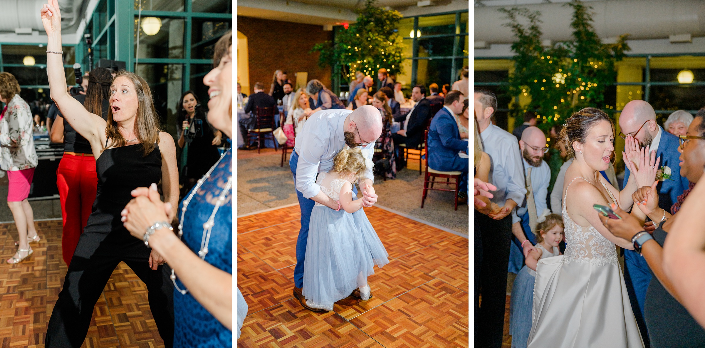 Spring wedding day at The Atrium at Meadowlark Botanical Gardens Photographed by Baltimore Wedding Photographer Cait Kramer Photography