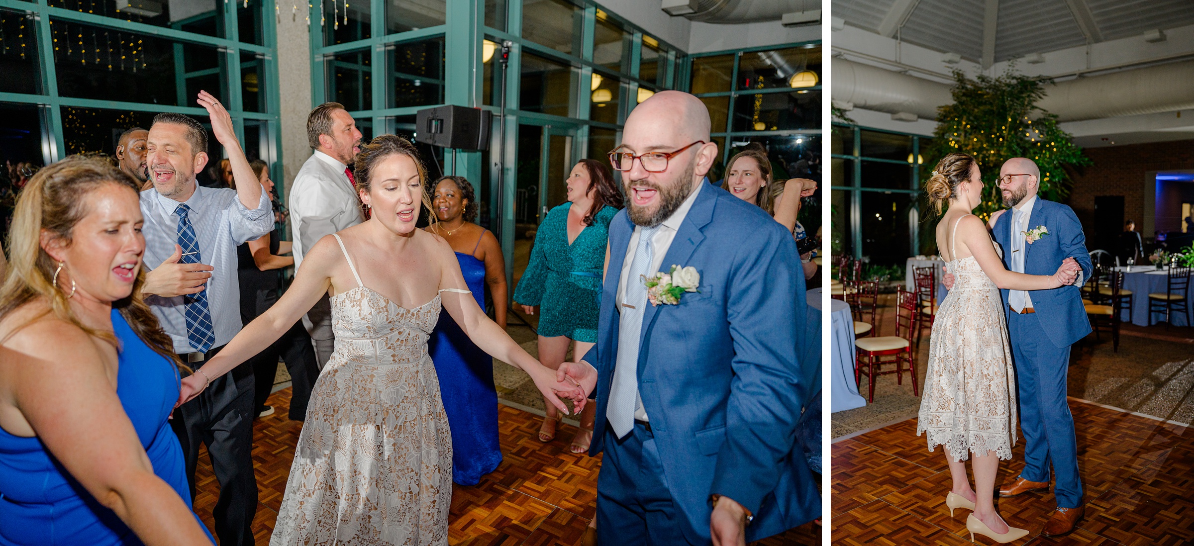 Spring wedding day at The Atrium at Meadowlark Botanical Gardens Photographed by Baltimore Wedding Photographer Cait Kramer Photography