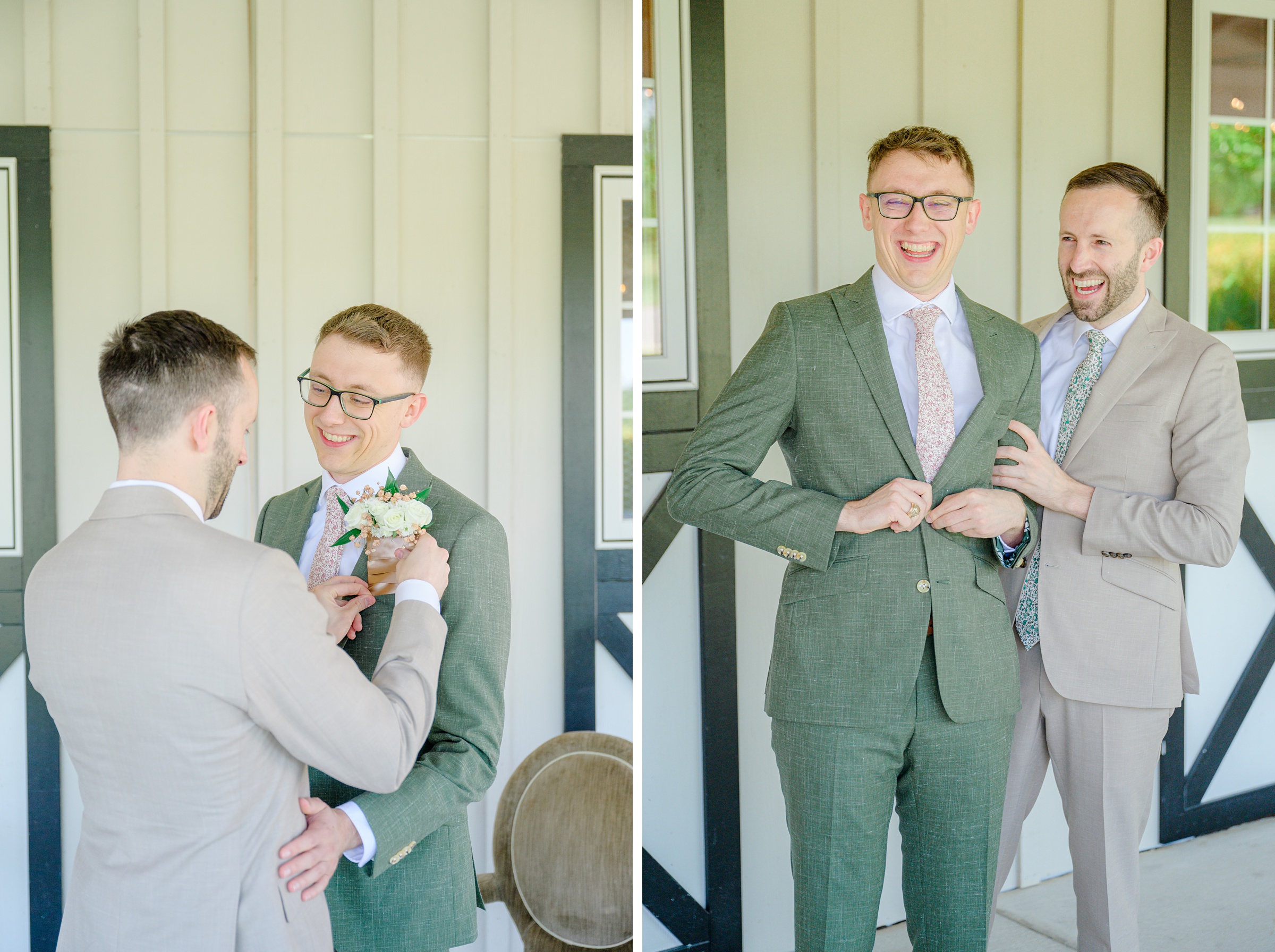 Spring wedding day at Shadow Creek in Purcellville, Virginia photographed by Baltimore Wedding Photographer Cait Kramer Photography