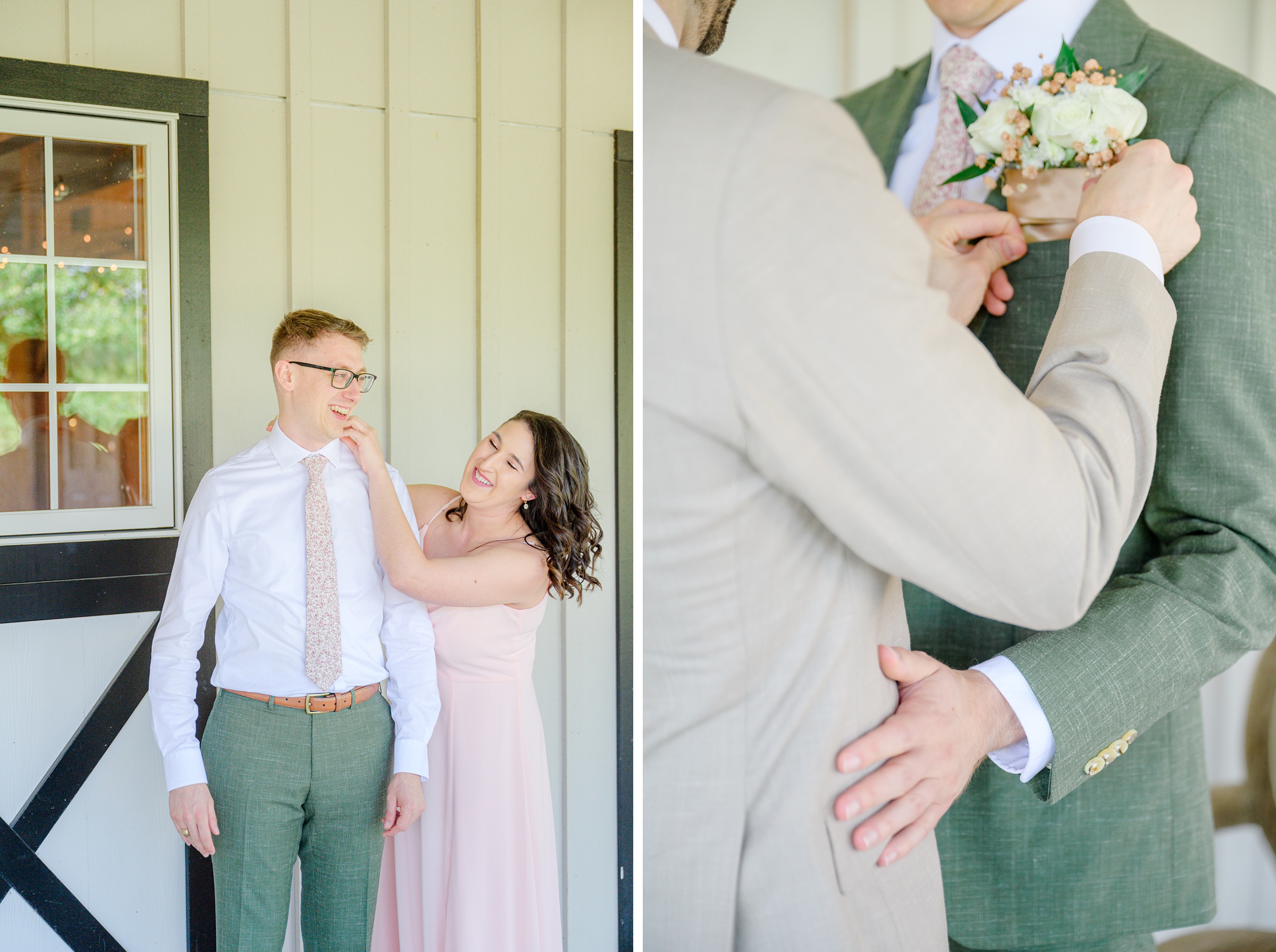 Spring wedding day at Shadow Creek in Purcellville, Virginia photographed by Baltimore Wedding Photographer Cait Kramer Photography