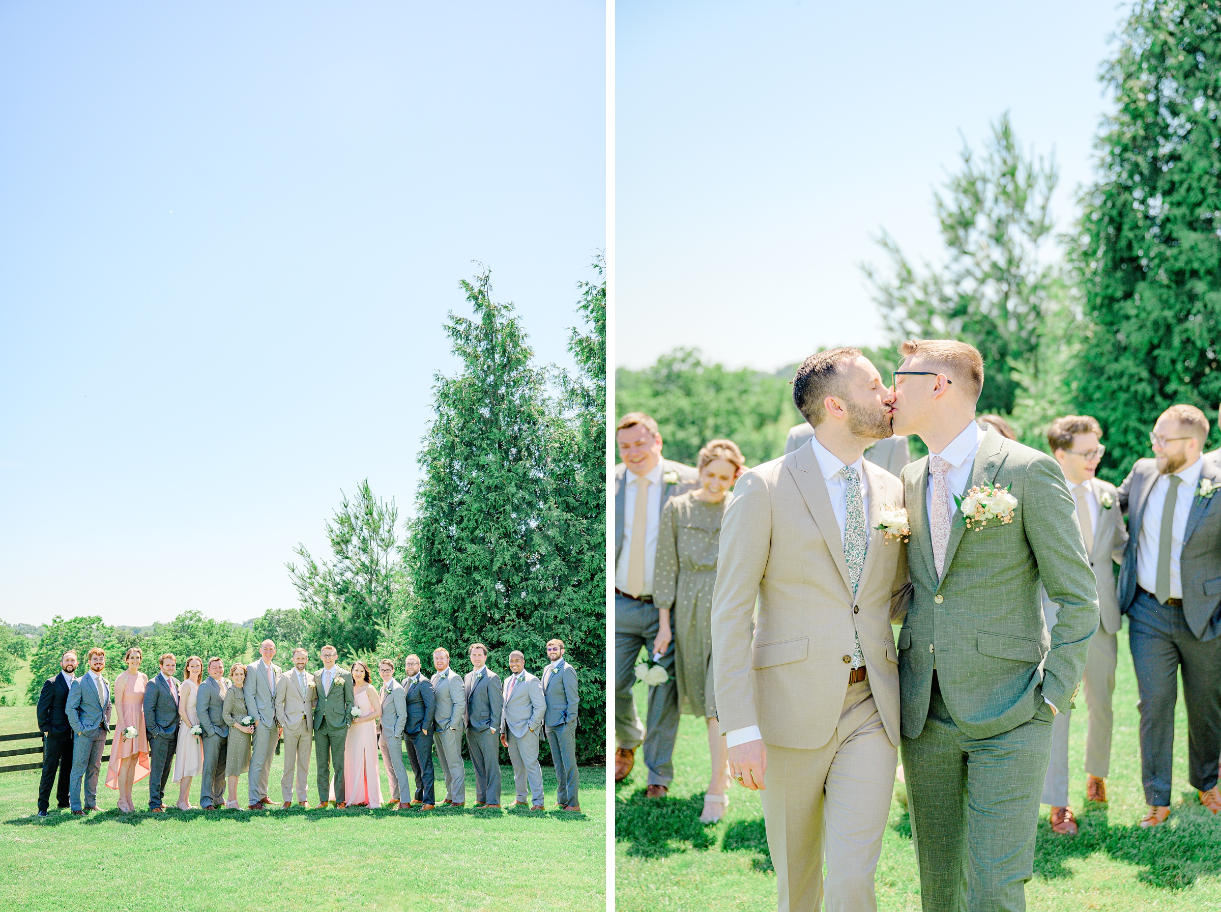 Spring wedding day at Shadow Creek in Purcellville, Virginia photographed by Baltimore Wedding Photographer Cait Kramer Photography