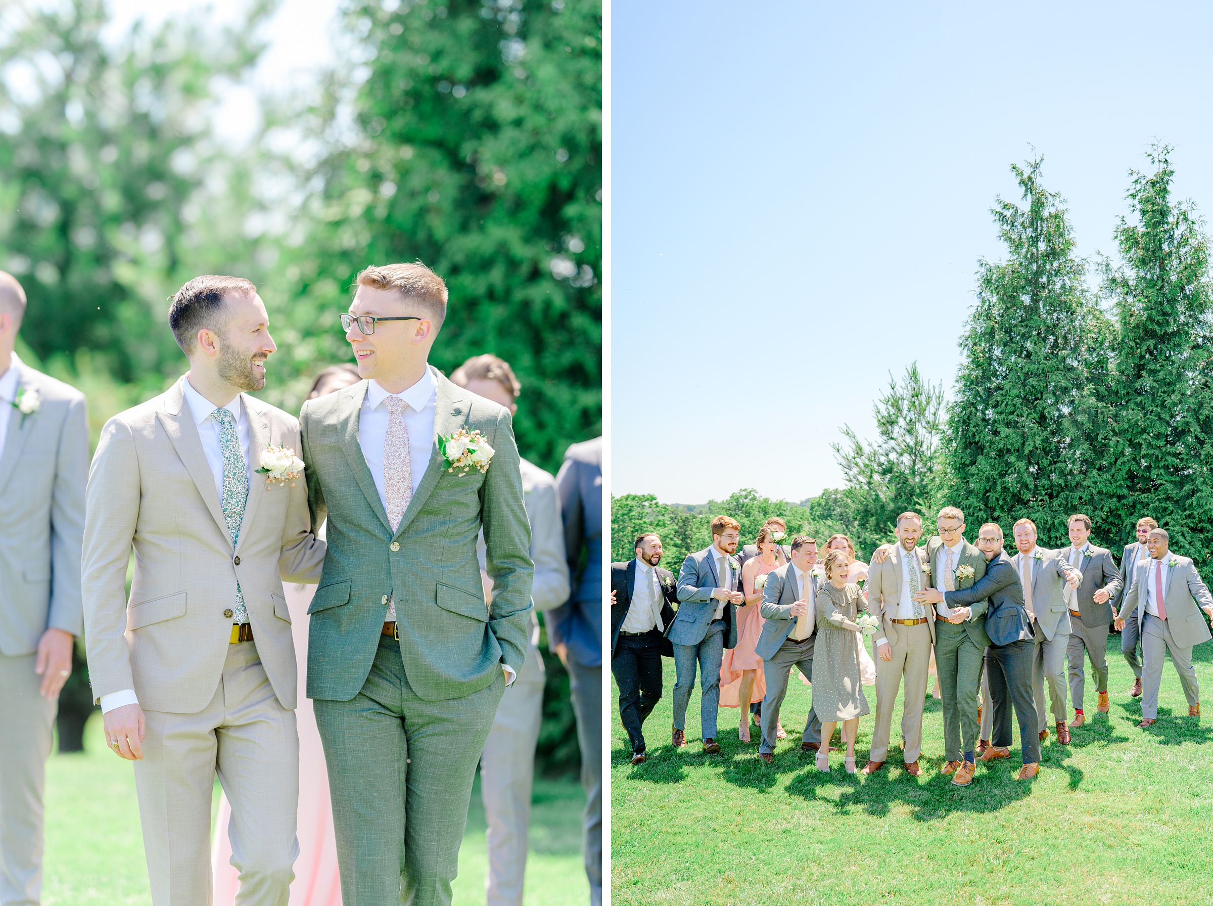 Spring wedding day at Shadow Creek in Purcellville, Virginia photographed by Baltimore Wedding Photographer Cait Kramer Photography