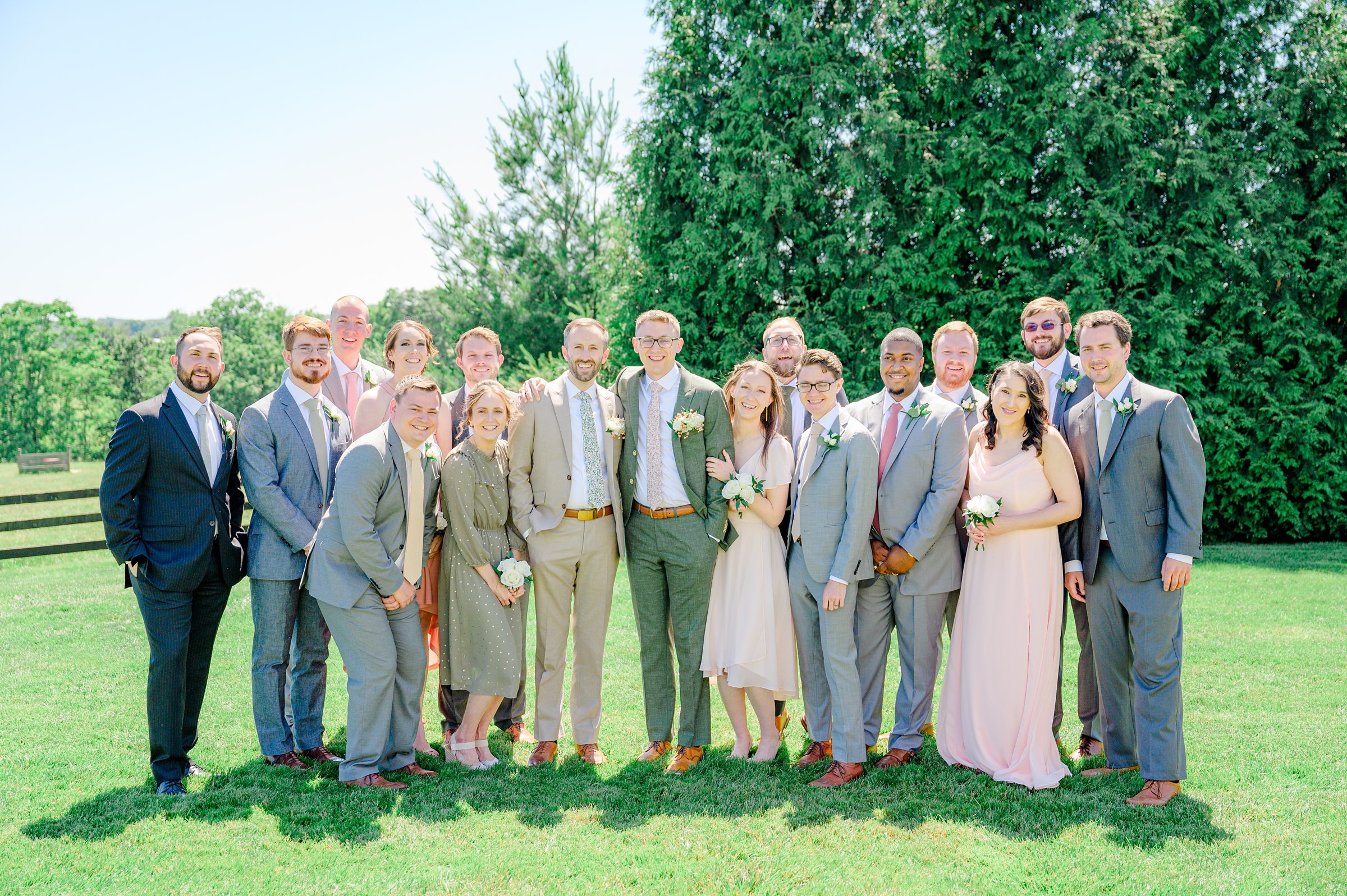 Spring wedding day at Shadow Creek in Purcellville, Virginia photographed by Baltimore Wedding Photographer Cait Kramer Photography