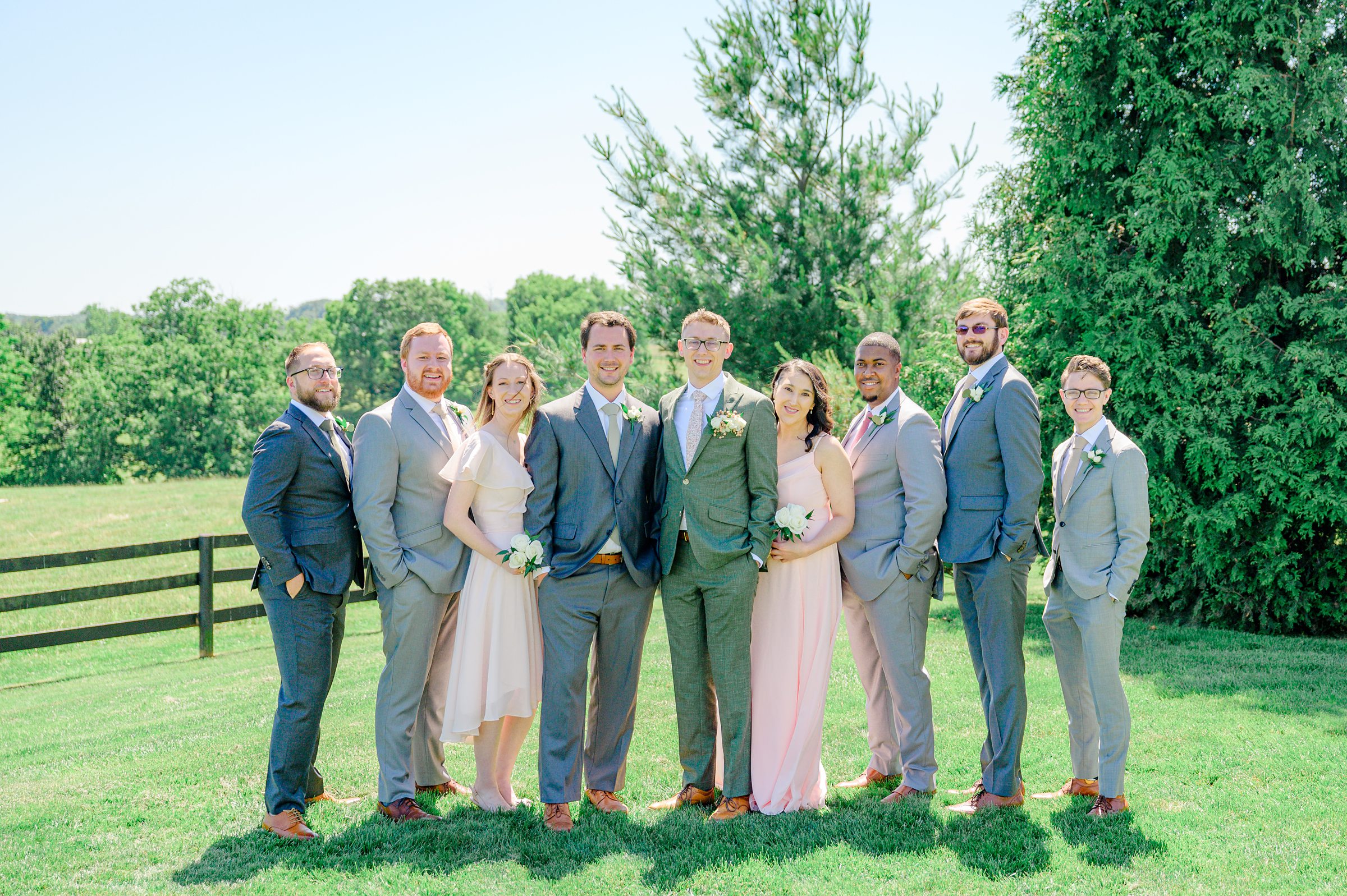 Spring wedding day at Shadow Creek in Purcellville, Virginia photographed by Baltimore Wedding Photographer Cait Kramer Photography