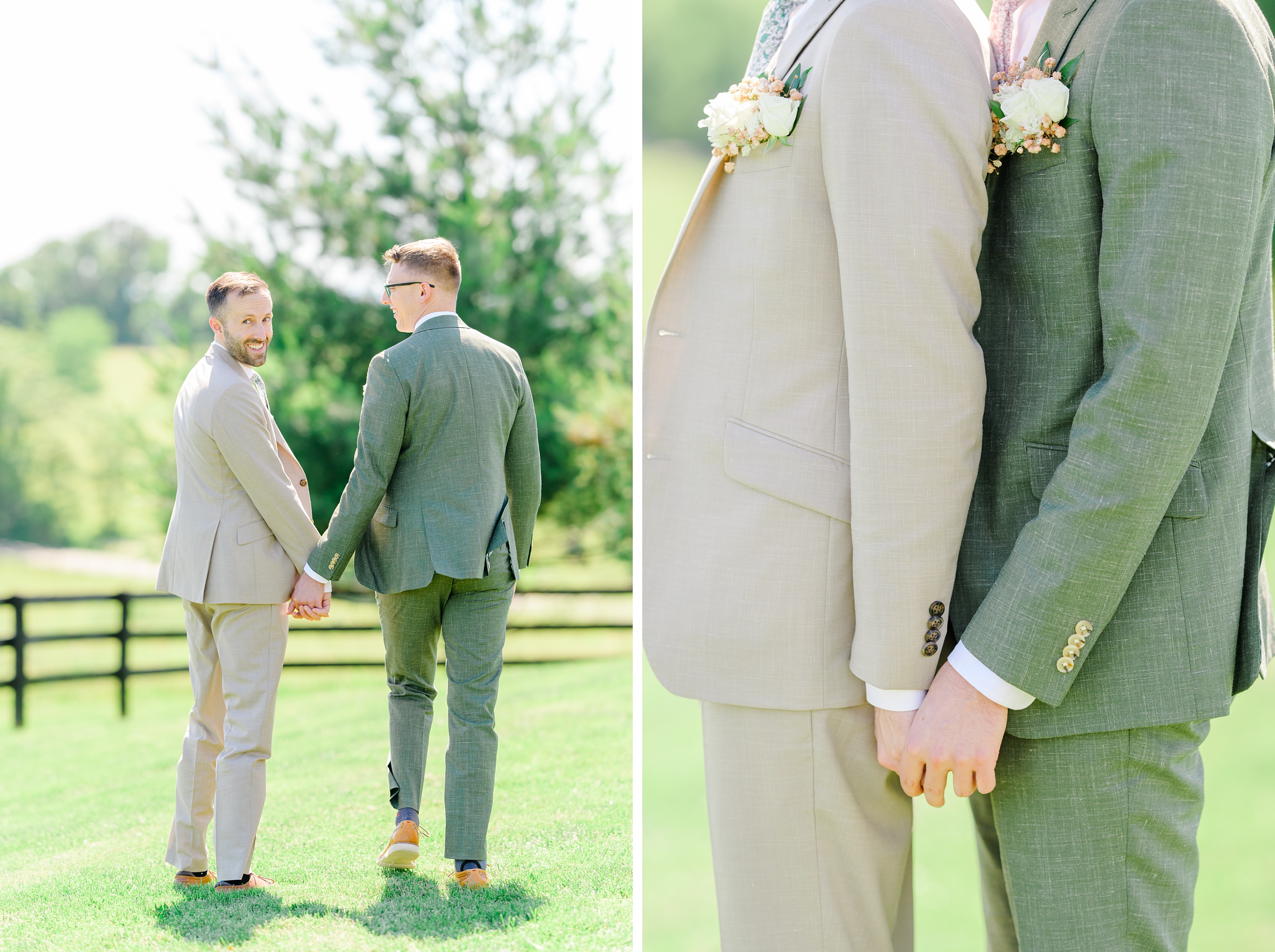 Spring wedding day at Shadow Creek in Purcellville, Virginia photographed by Baltimore Wedding Photographer Cait Kramer Photography