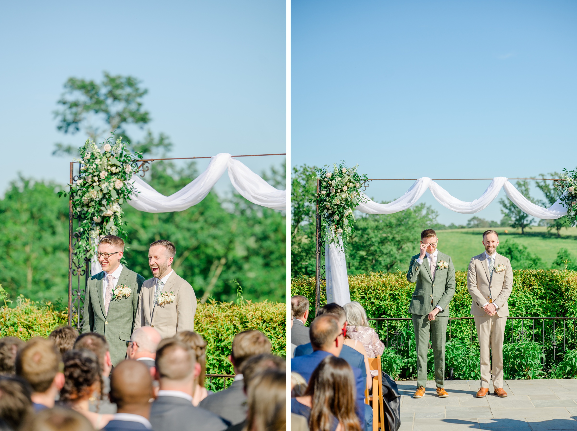 Spring wedding day at Shadow Creek in Purcellville, Virginia photographed by Baltimore Wedding Photographer Cait Kramer Photography