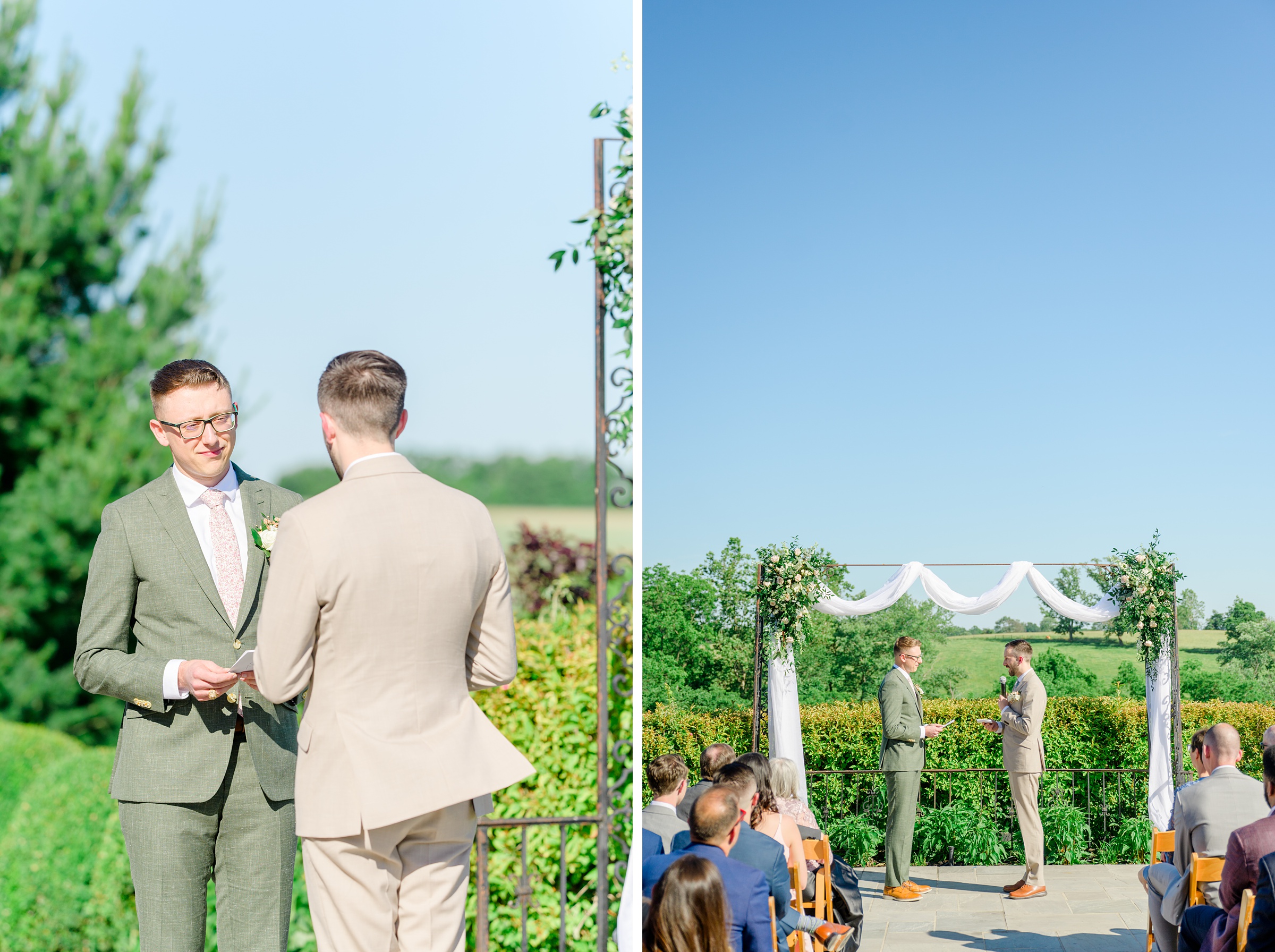 Spring wedding day at Shadow Creek in Purcellville, Virginia photographed by Baltimore Wedding Photographer Cait Kramer Photography