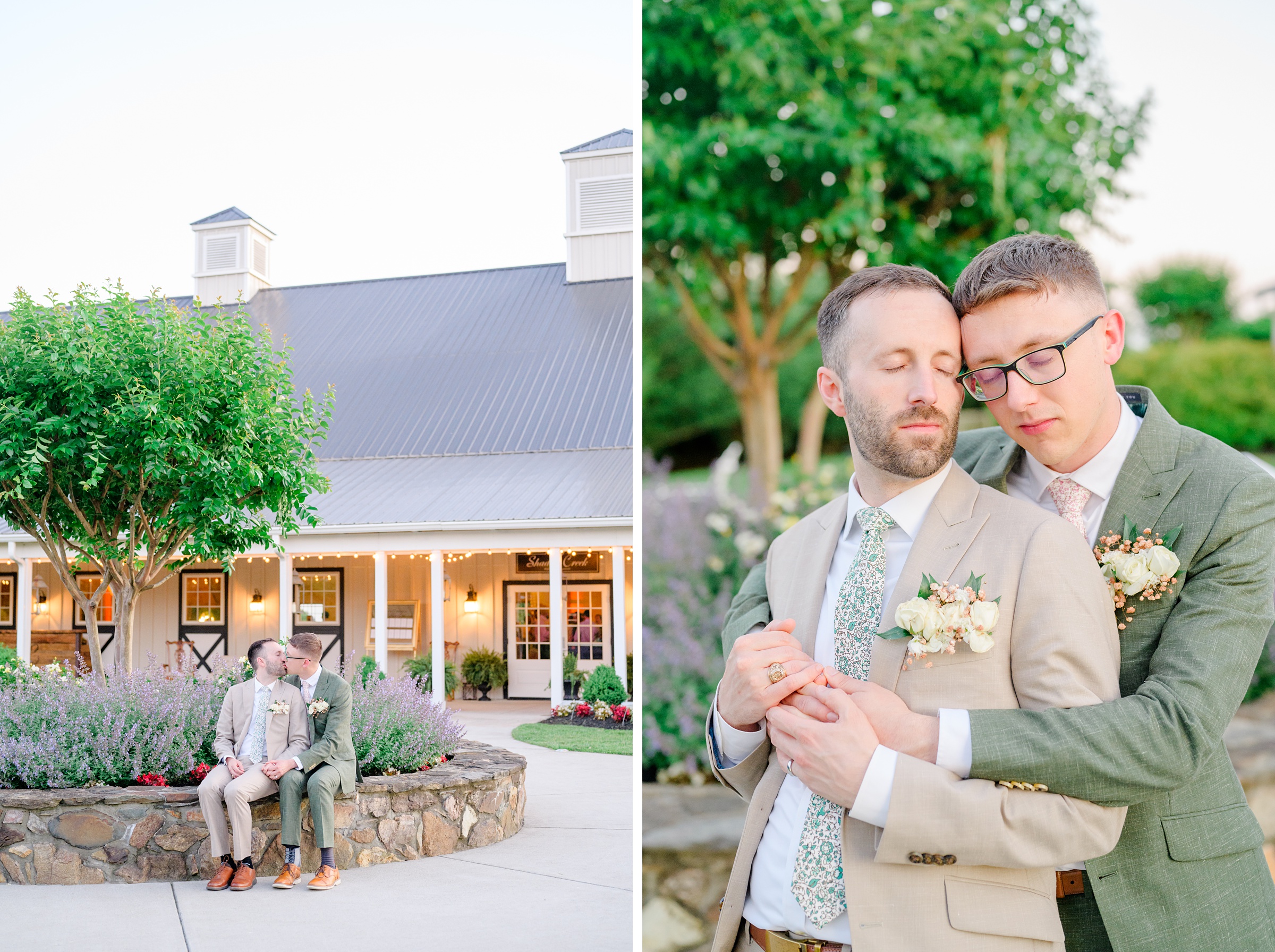 Spring wedding day at Shadow Creek in Purcellville, Virginia photographed by Baltimore Wedding Photographer Cait Kramer Photography