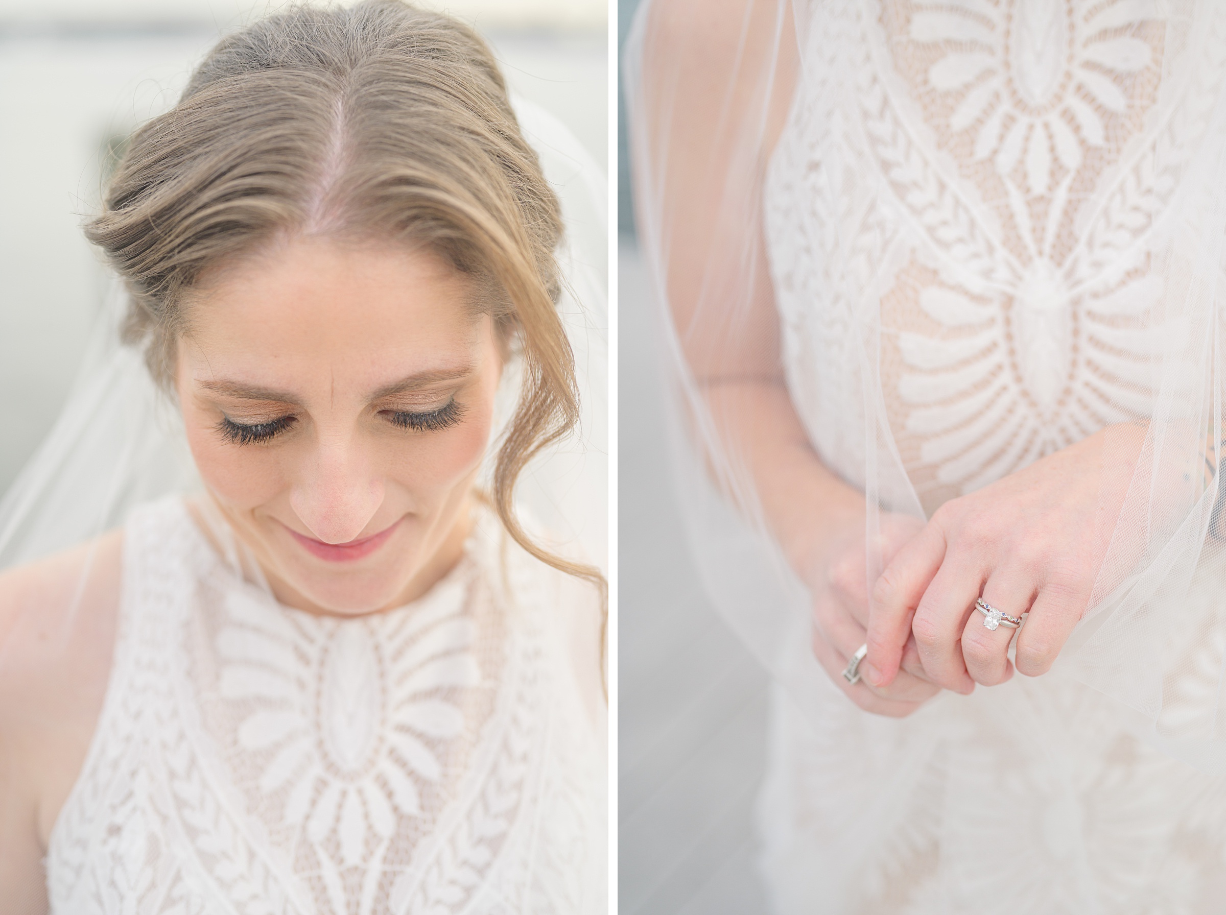 Bridal session in Old Town Alexandria photographed by Maryland and Virginia Bridal Portrait Photographer Cait Kramer.