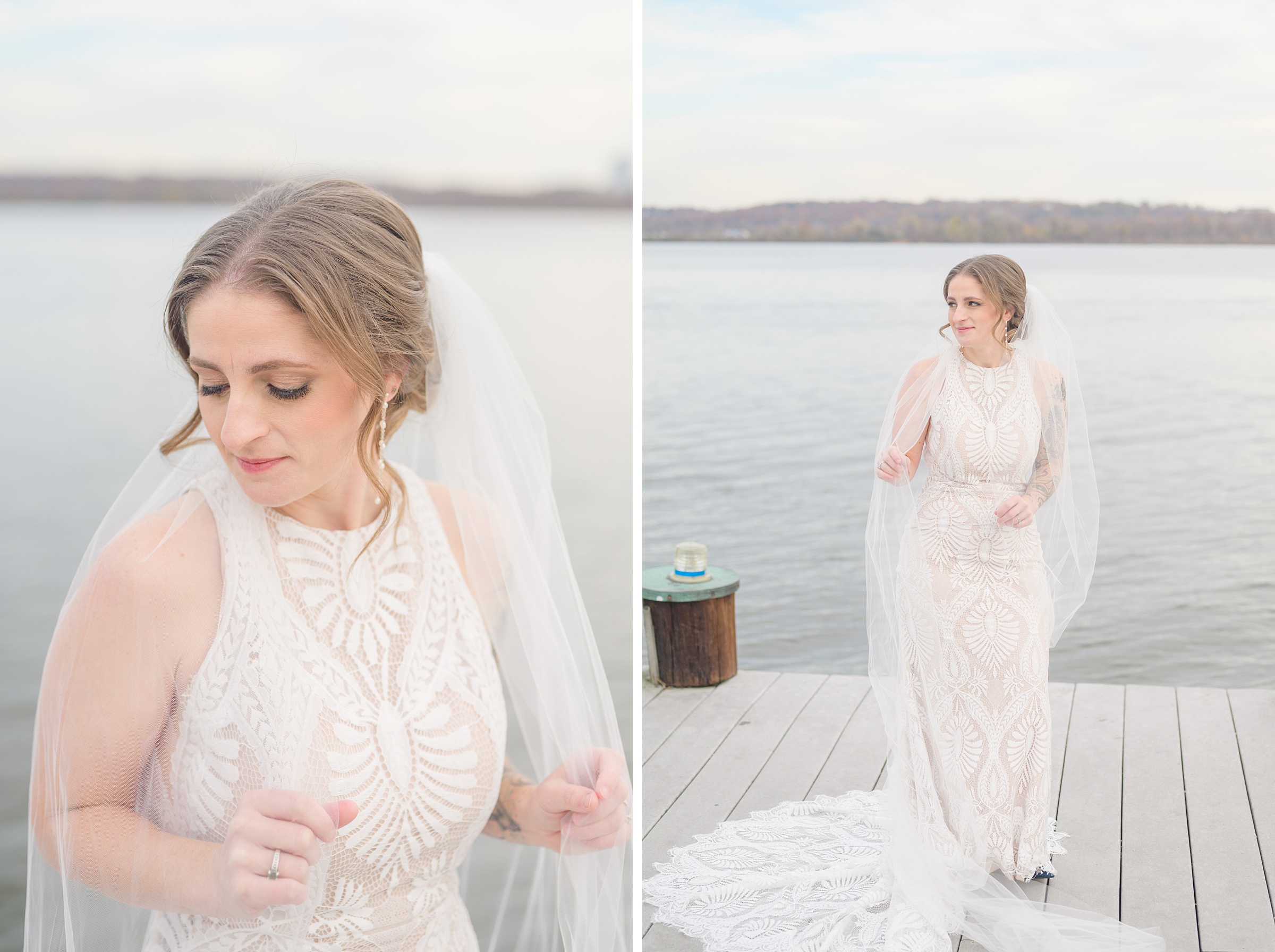 Bridal session in Old Town Alexandria photographed by Maryland and Virginia Bridal Portrait Photographer Cait Kramer.