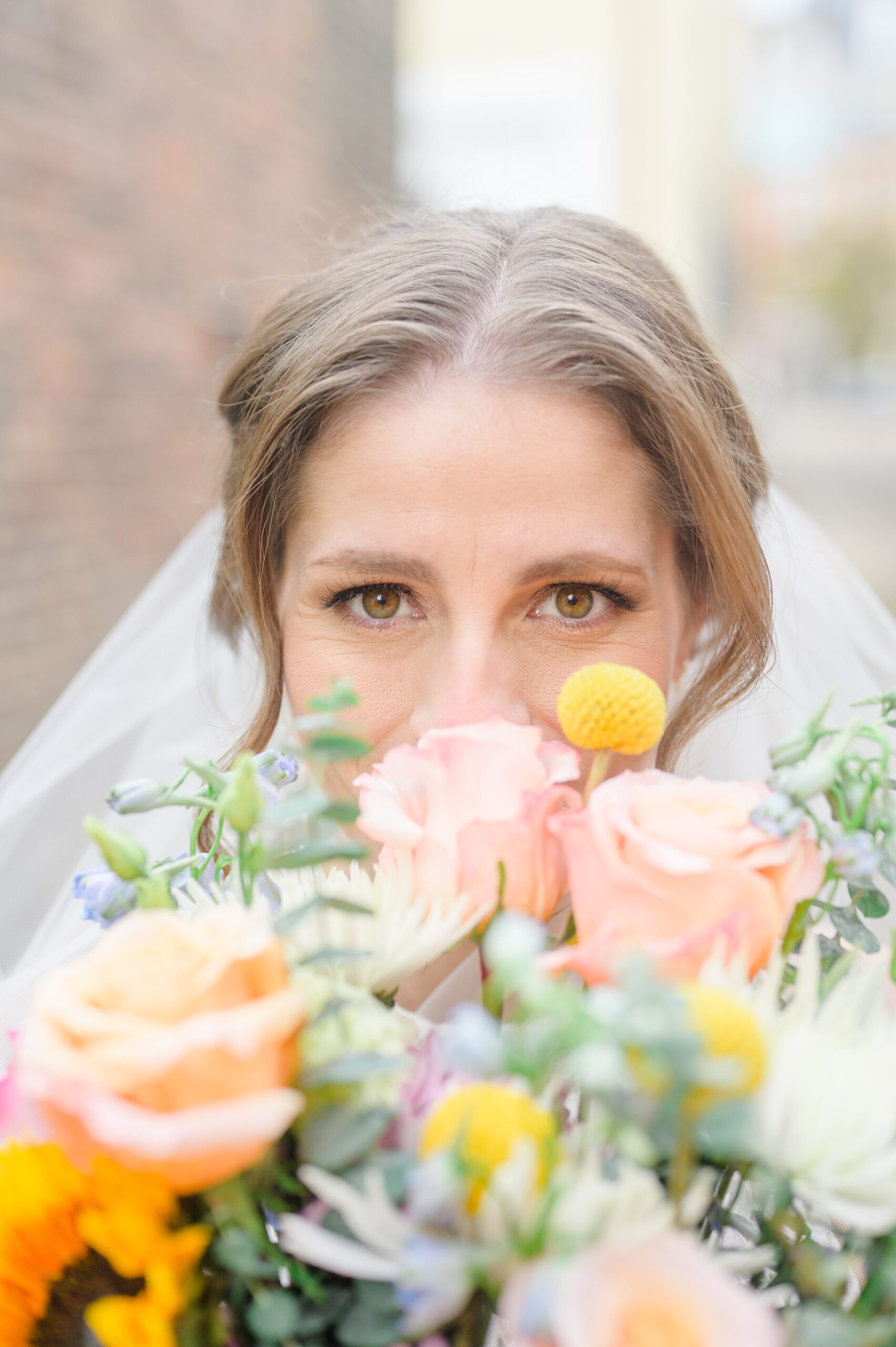 Bridal session in Old Town Alexandria photographed by Maryland and Virginia Bridal Portrait Photographer Cait Kramer.