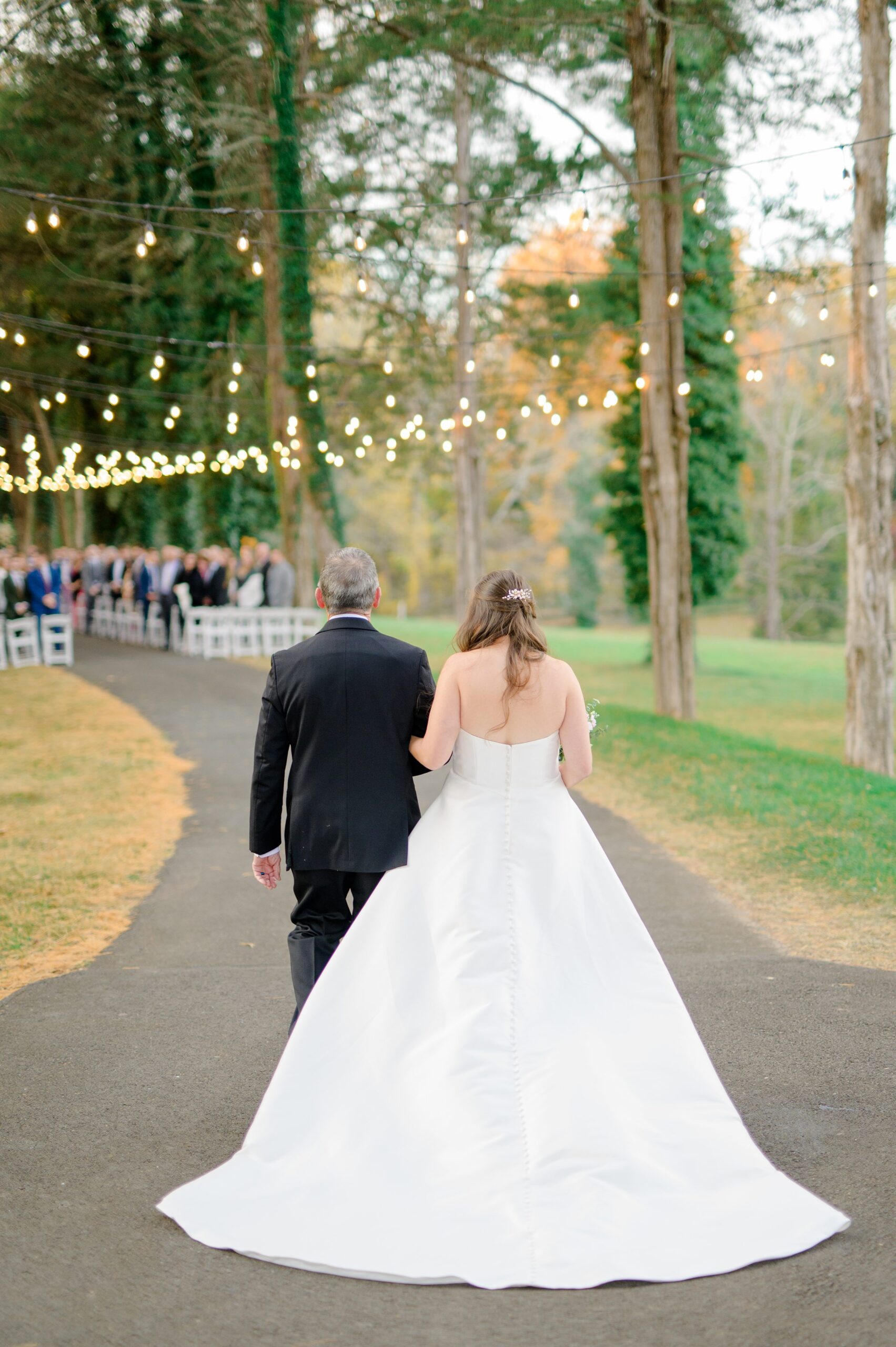 Wedding Ceremony at Poplar Springs Manor in Warrenton, Virginia photographed by Baltimore Wedding Photographer Cait Kramer