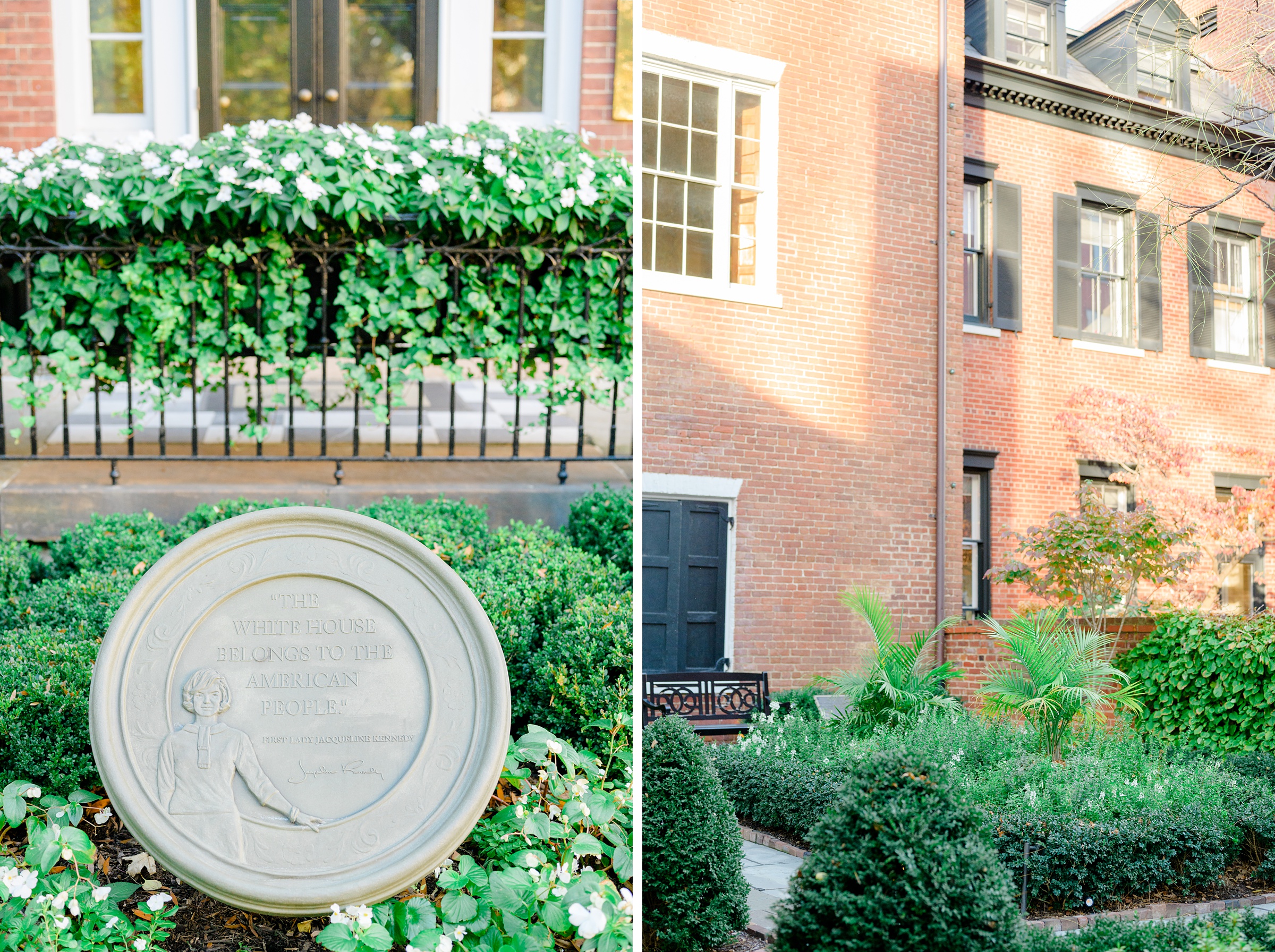 Fall wedding at the Decatur House in Washington, D.C. photographed by Cait Kramer Photography