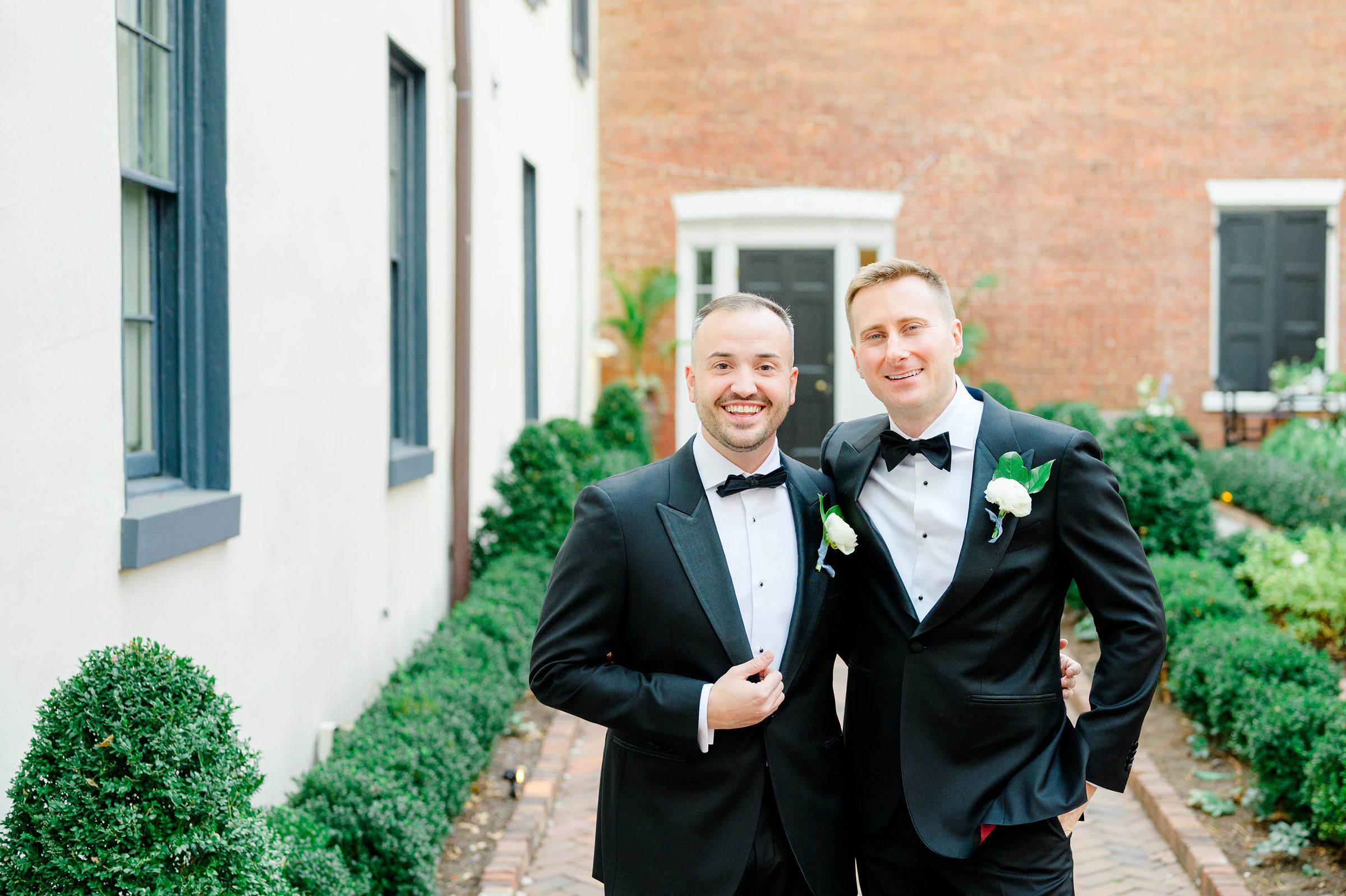 Fall wedding at the Decatur House in Washington, D.C. photographed by Cait Kramer Photography