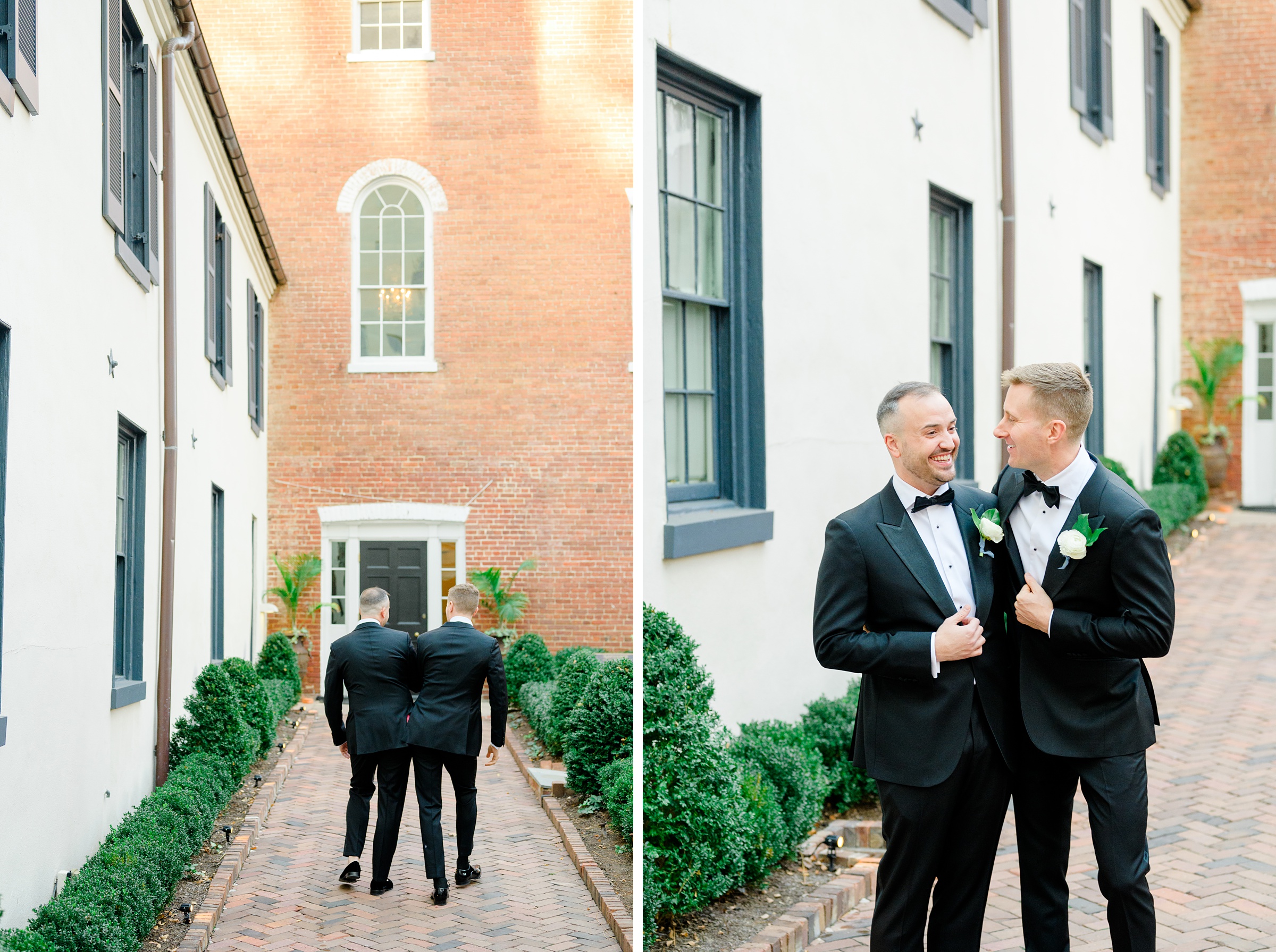 Fall wedding at the Decatur House in Washington, D.C. photographed by Cait Kramer Photography