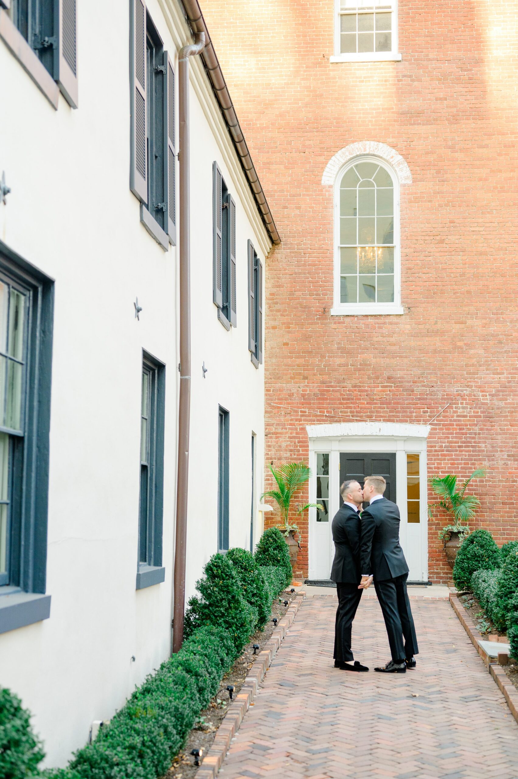 Fall wedding at the Decatur House in Washington, D.C. photographed by Cait Kramer Photography