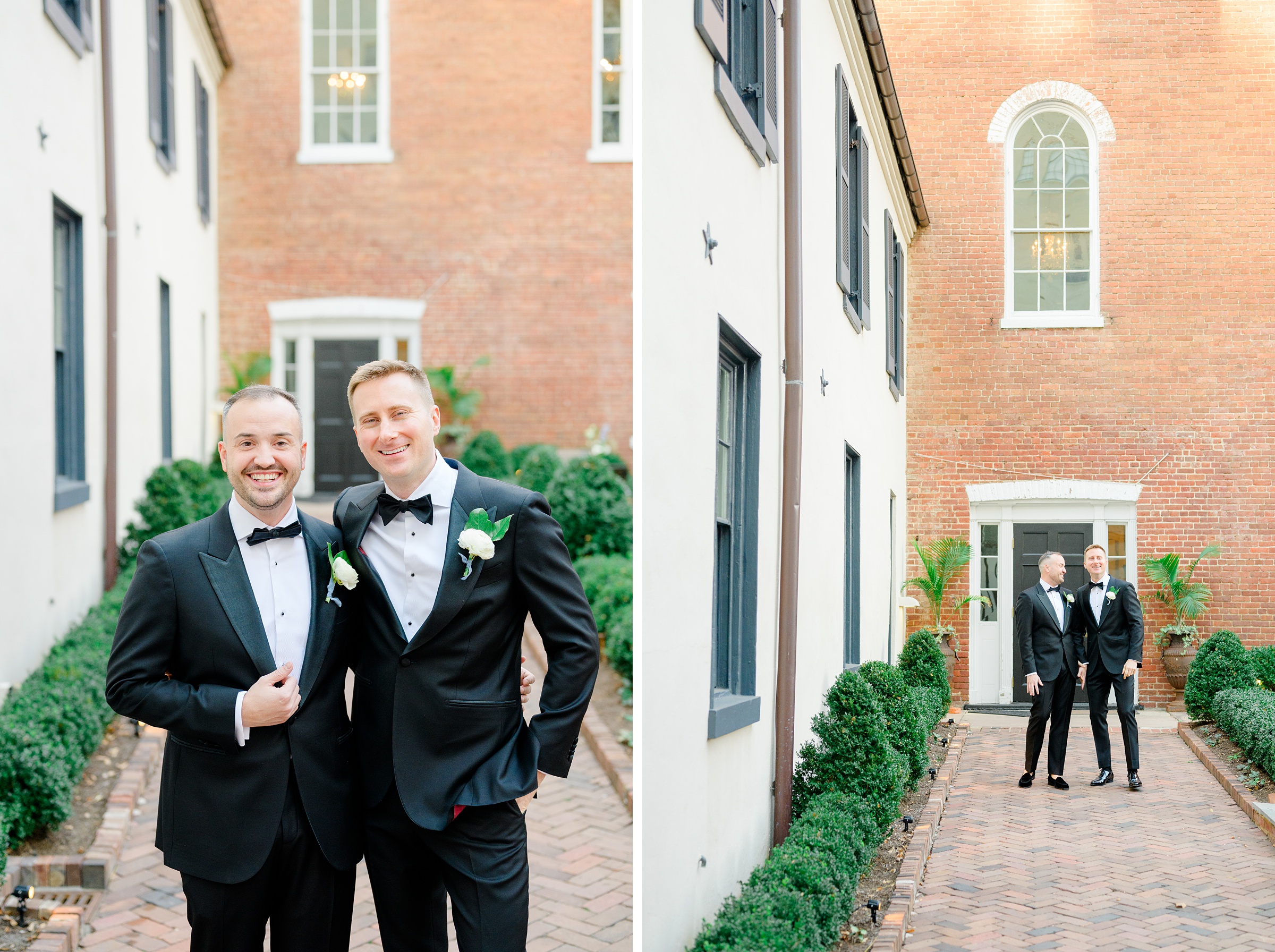 Fall wedding at the Decatur House in Washington, D.C. photographed by Cait Kramer Photography