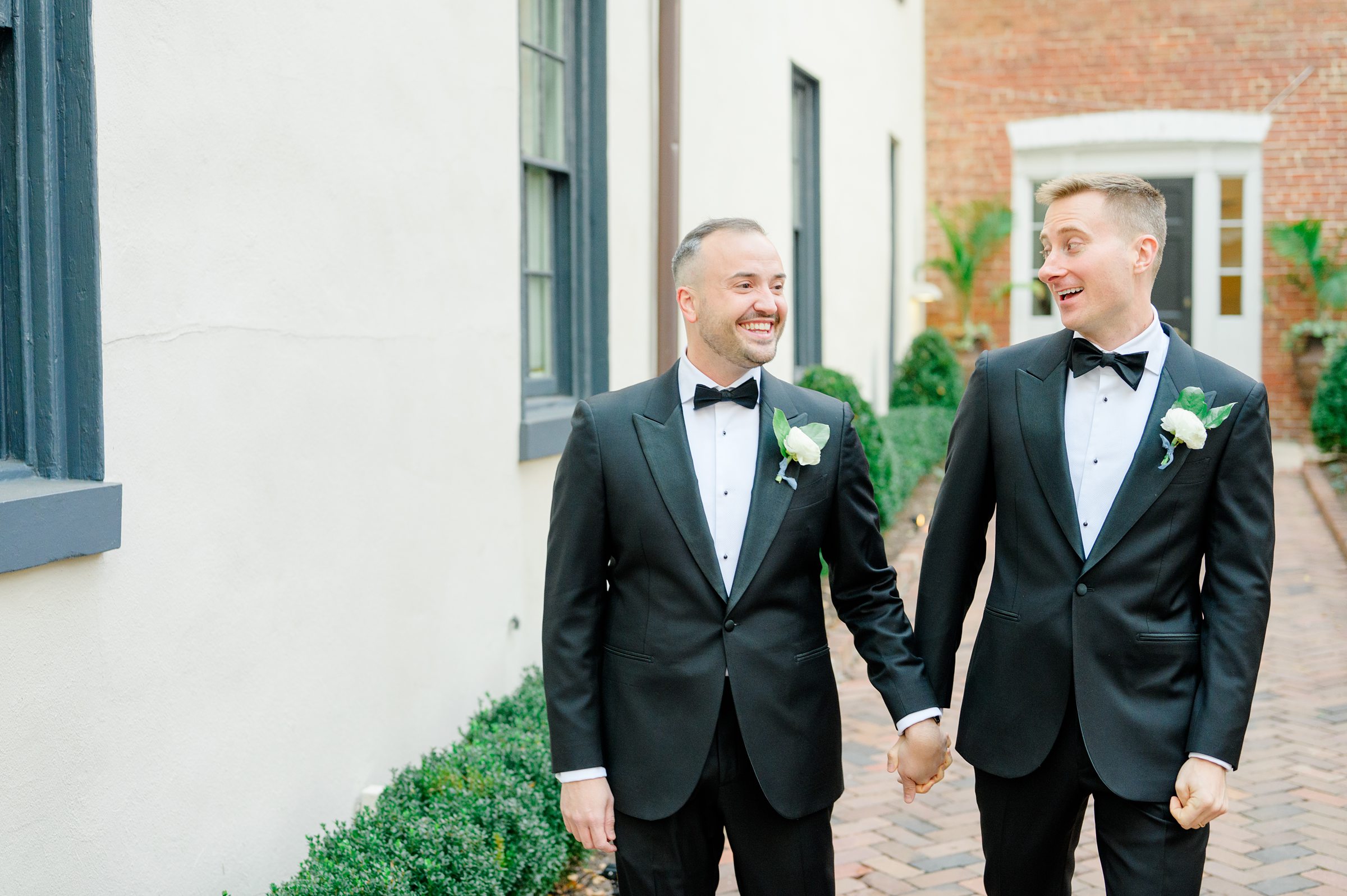 Fall wedding at the Decatur House in Washington, D.C. photographed by Cait Kramer Photography