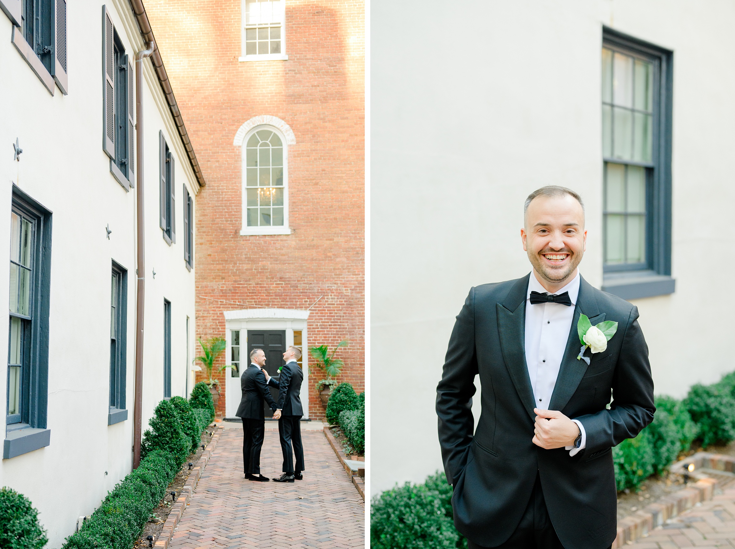 Fall wedding at the Decatur House in Washington, D.C. photographed by Cait Kramer Photography