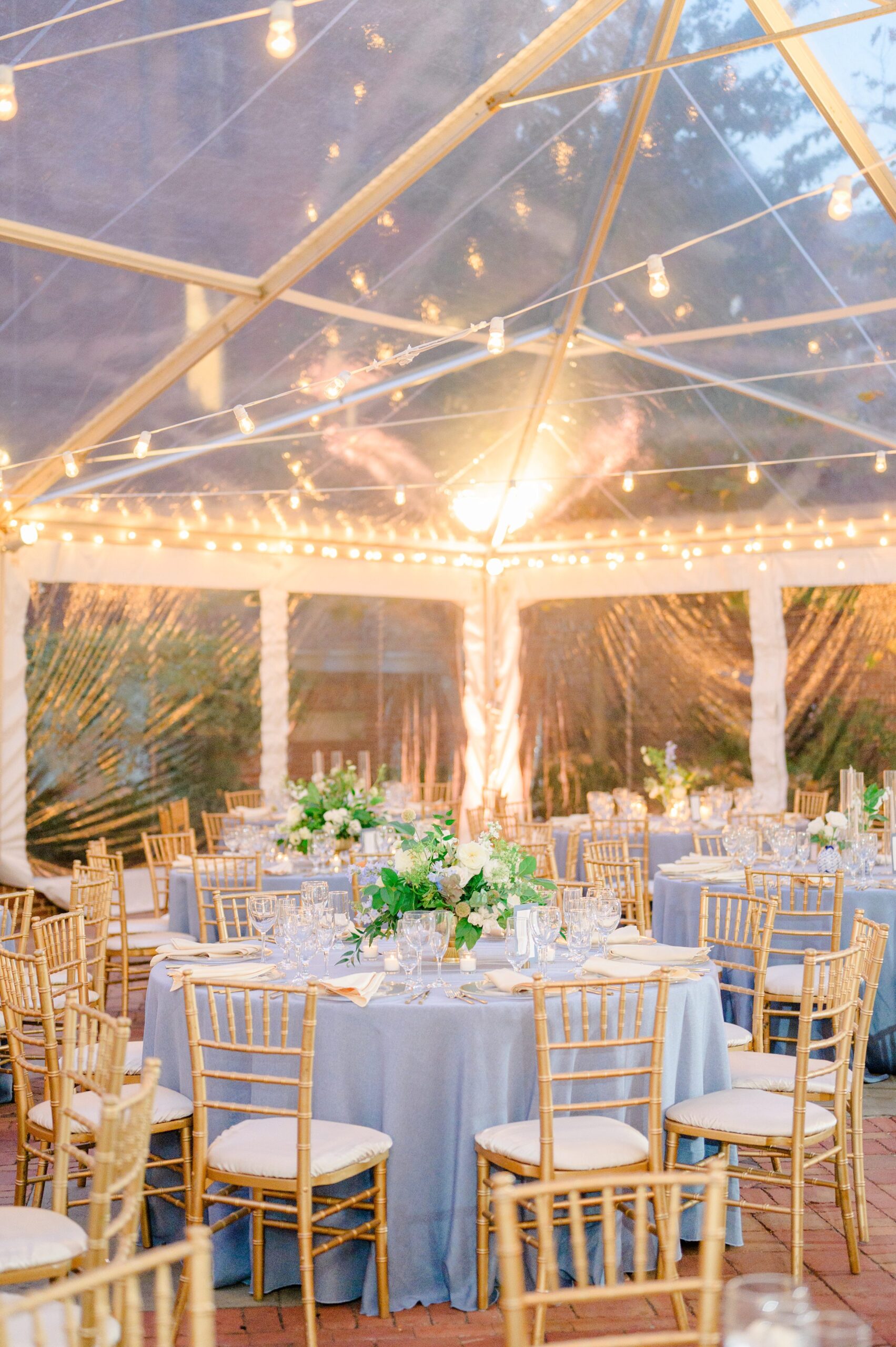 Wedding reception details at the Decatur House in Washington, D.C. photographed by Cait Kramer Photography