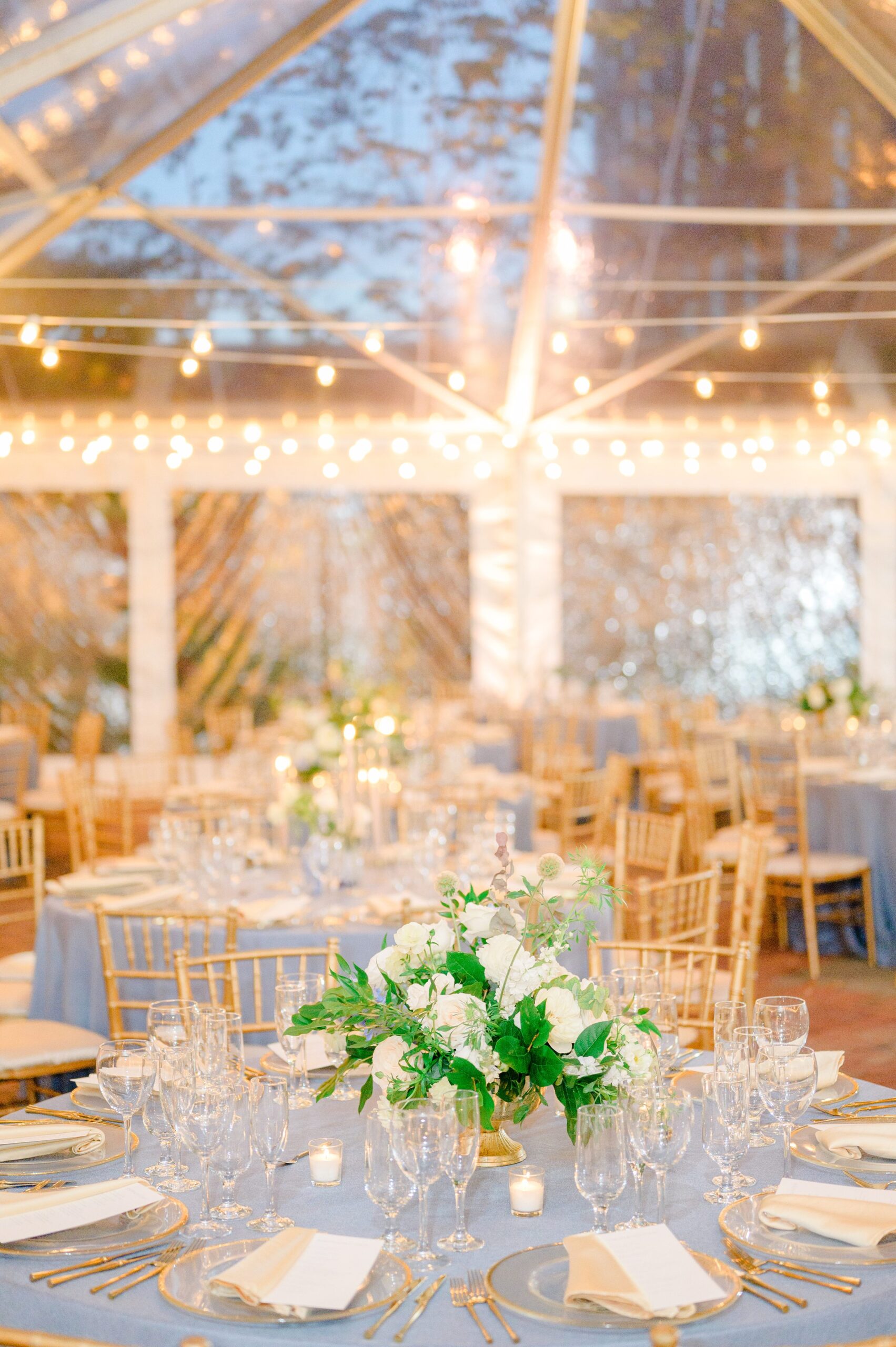 Wedding reception details at the Decatur House in Washington, D.C. photographed by Cait Kramer Photography