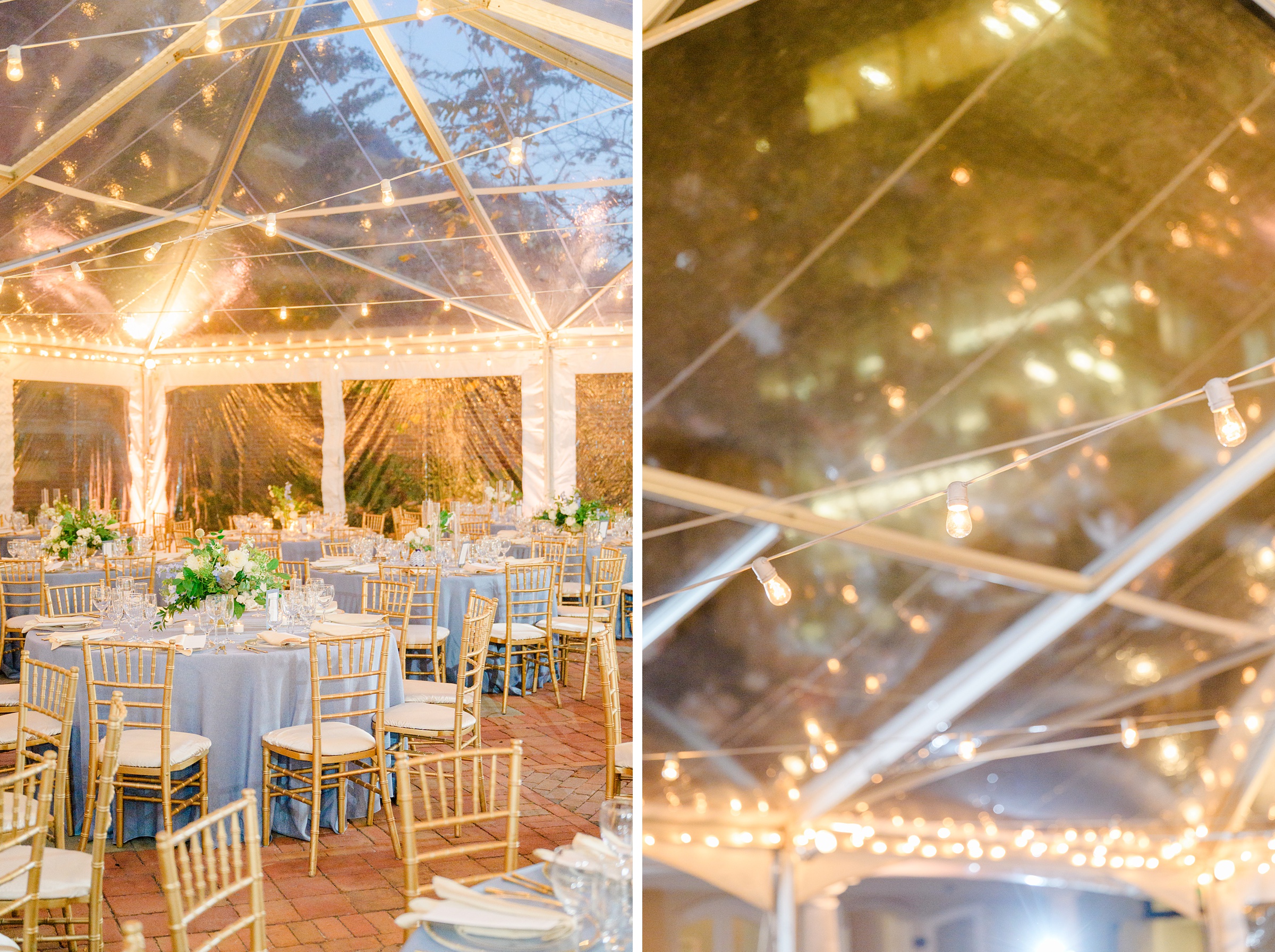 Wedding reception details at the Decatur House in Washington, D.C. photographed by Cait Kramer Photography
