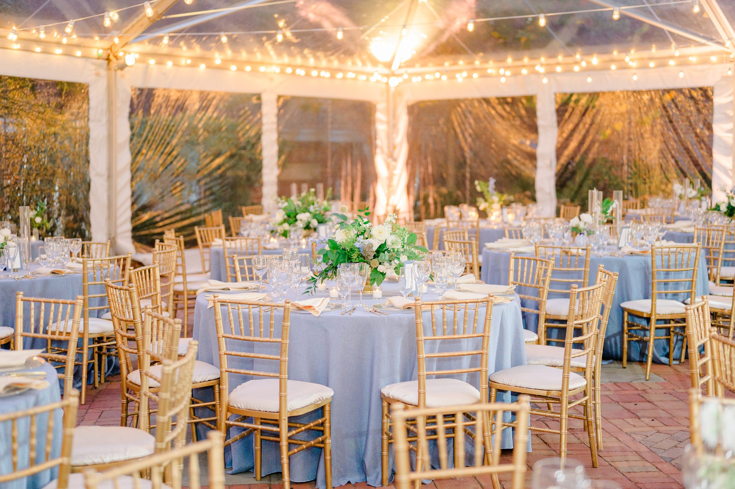 Wedding reception details at the Decatur House in Washington, D.C. photographed by Cait Kramer Photography