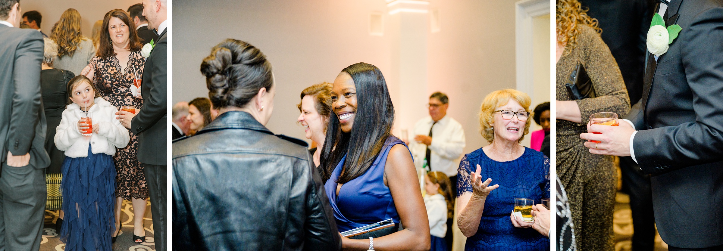 Wedding reception at the Decatur House in Washington, D.C. photographed by Cait Kramer Photography