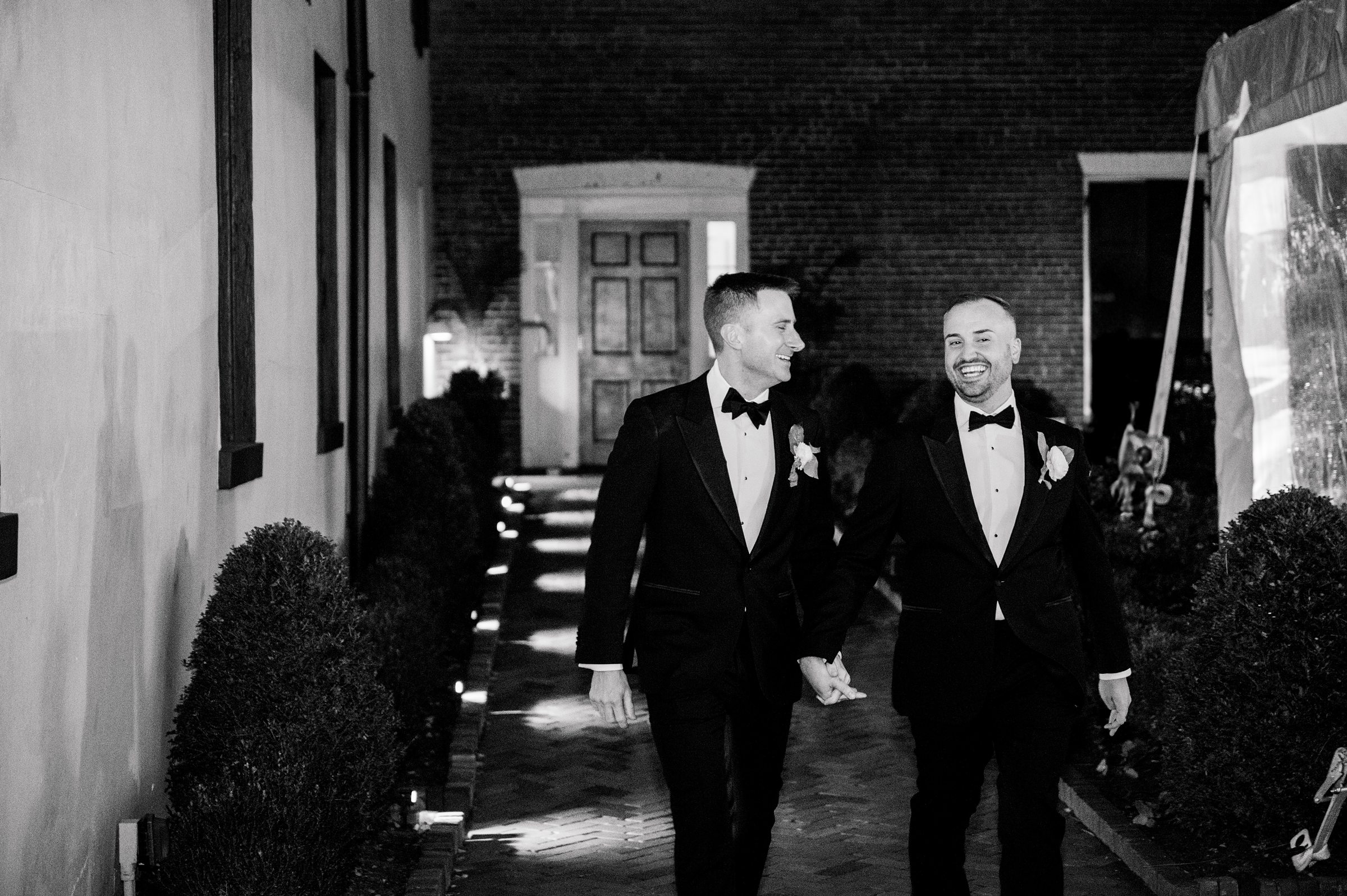 Wedding reception at the Decatur House in Washington, D.C. photographed by Cait Kramer Photography