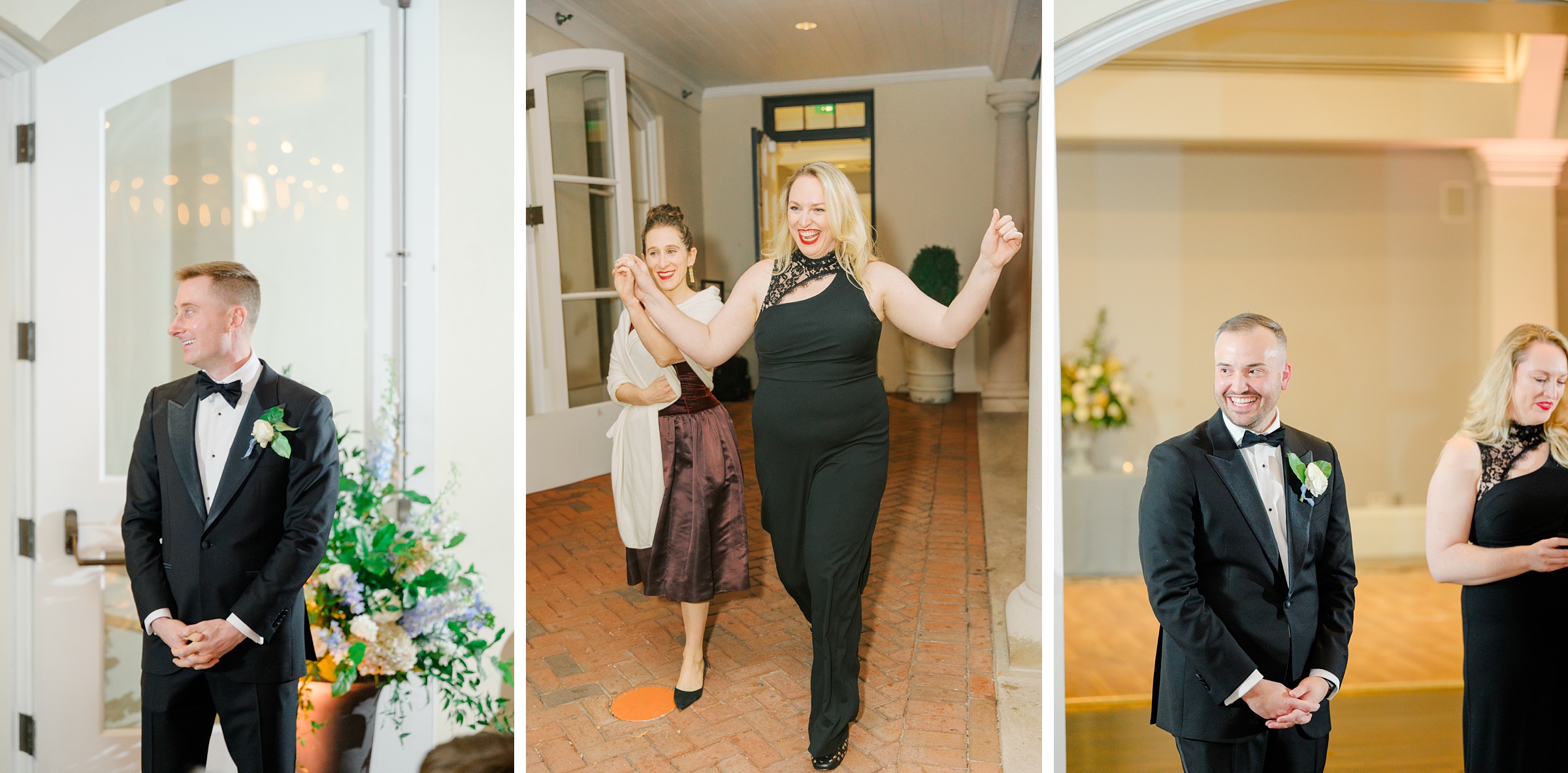 Wedding ceremony at the Decatur House in Washington, D.C. photographed by Cait Kramer Photography