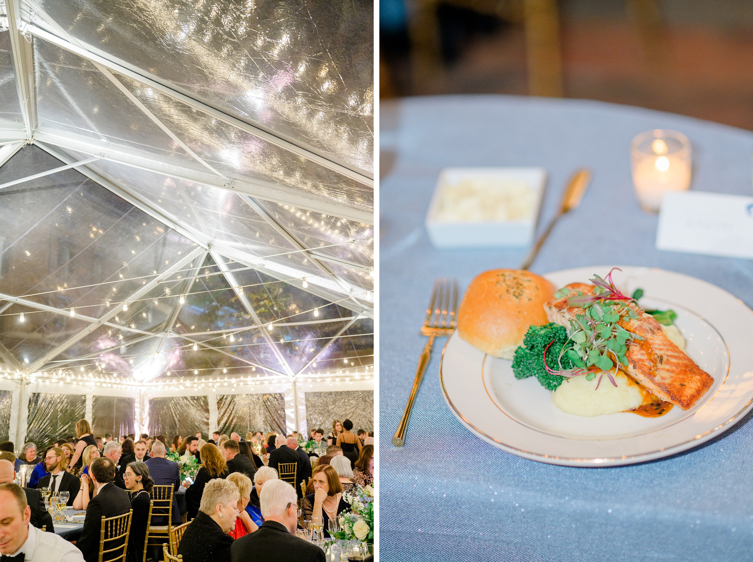 Wedding reception at the Decatur House in Washington, D.C. photographed by Cait Kramer Photography