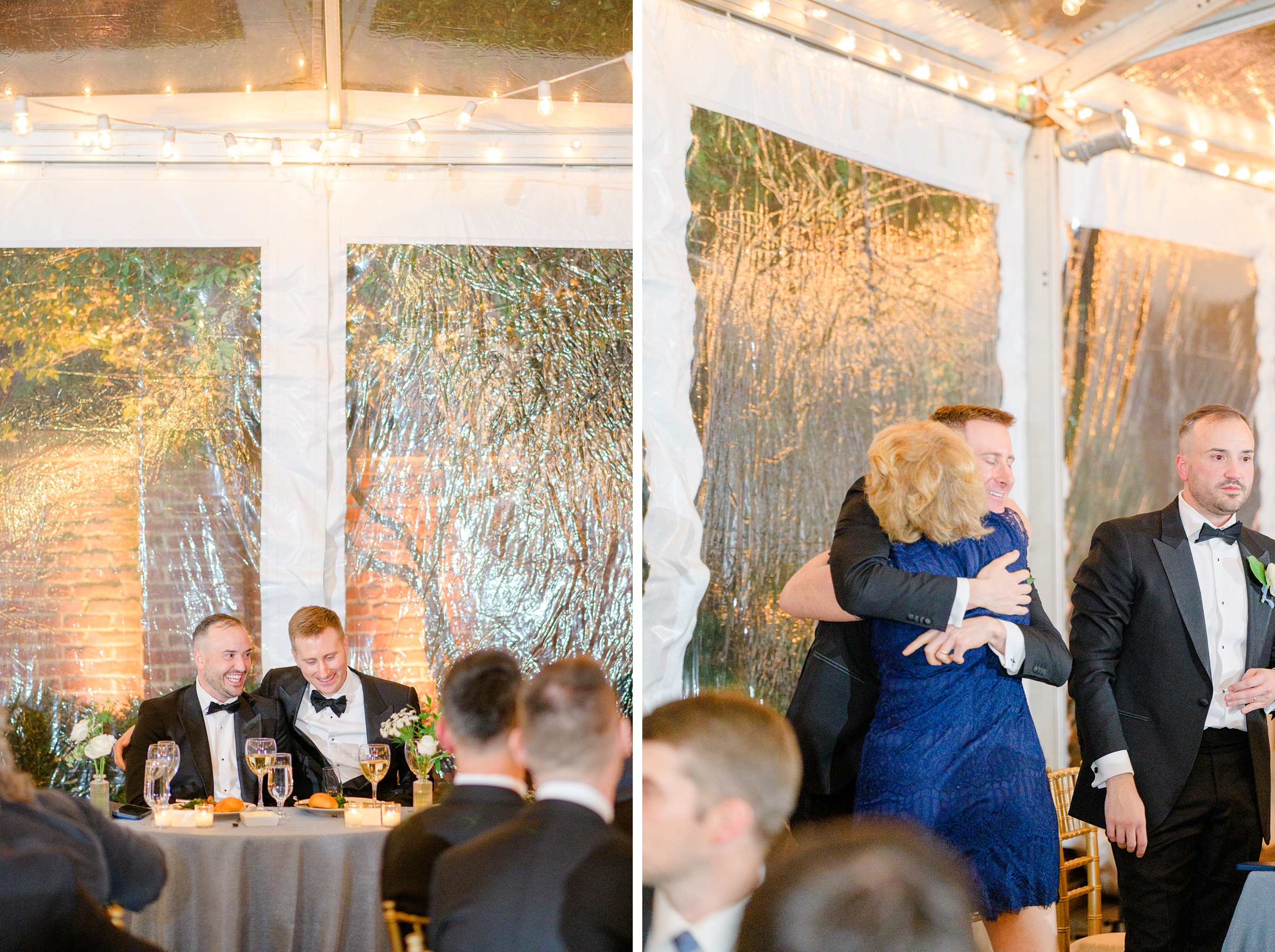 Wedding reception at the Decatur House in Washington, D.C. photographed by Cait Kramer Photography