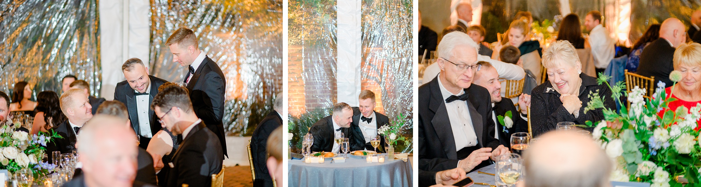 Wedding reception at the Decatur House in Washington, D.C. photographed by Cait Kramer Photography