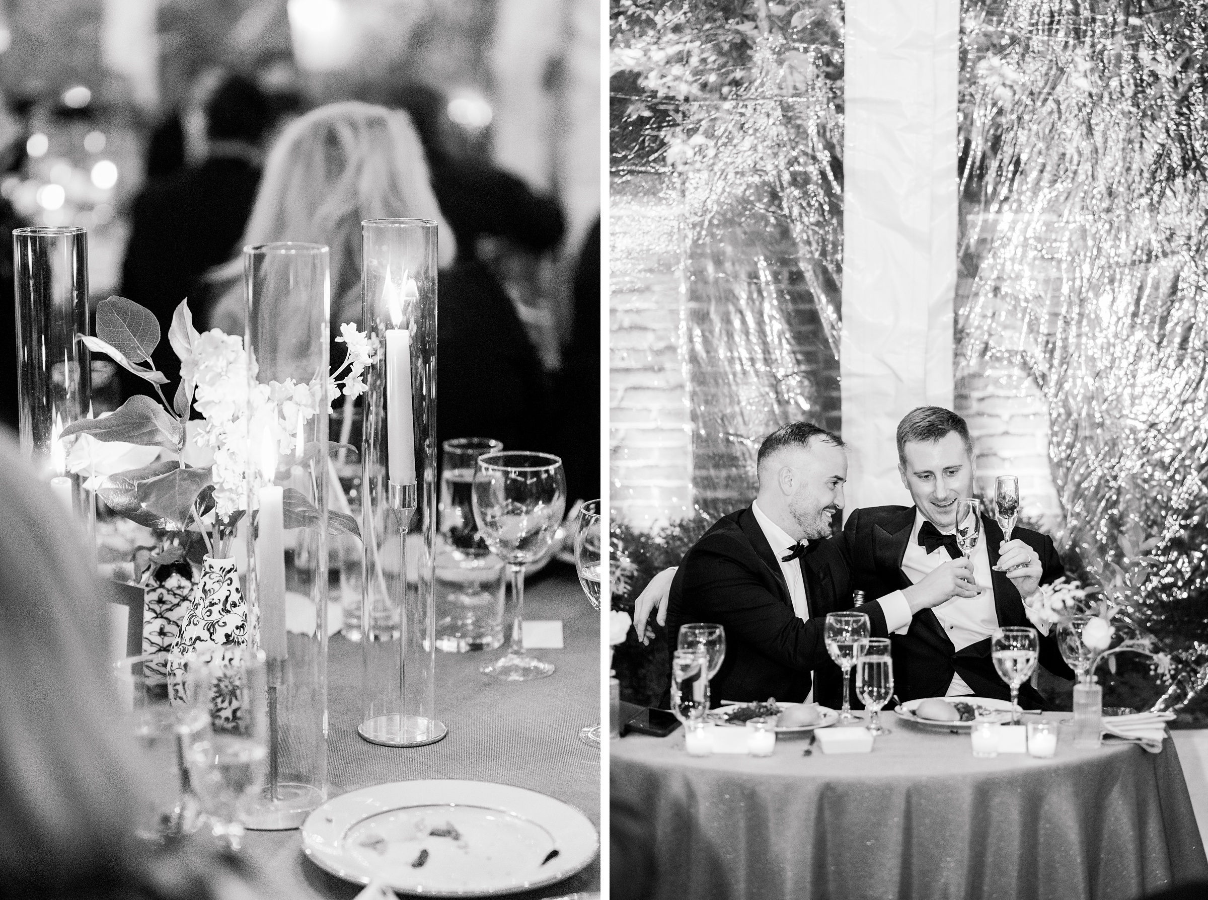 Wedding reception at the Decatur House in Washington, D.C. photographed by Cait Kramer Photography