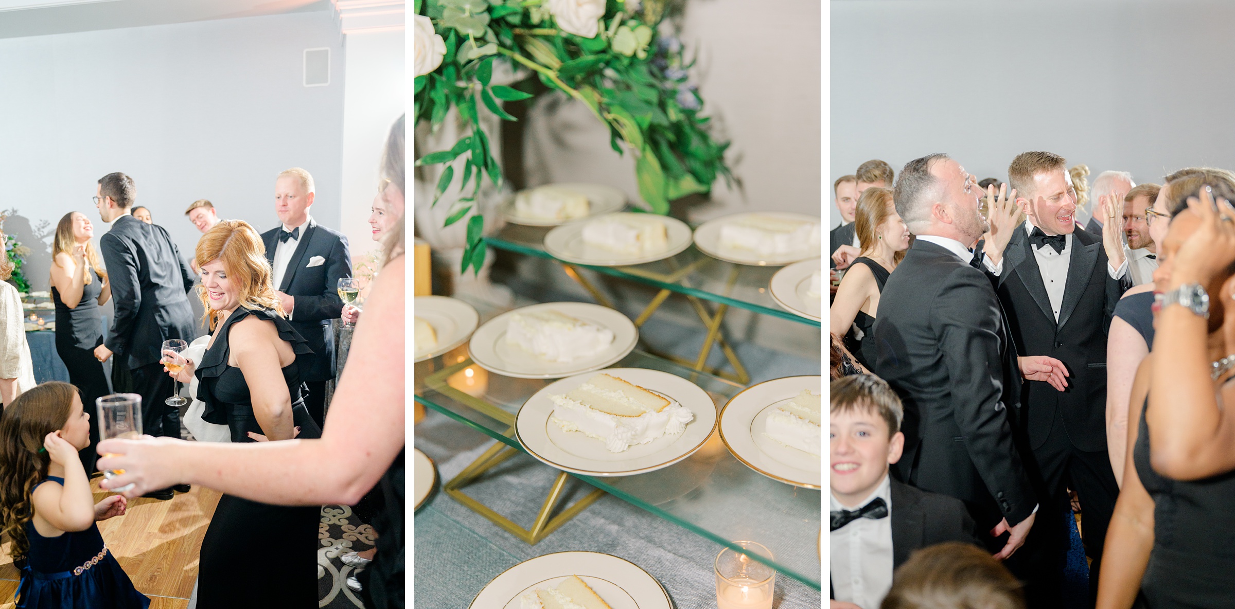 Wedding reception at the Decatur House in Washington, D.C. photographed by Cait Kramer Photography