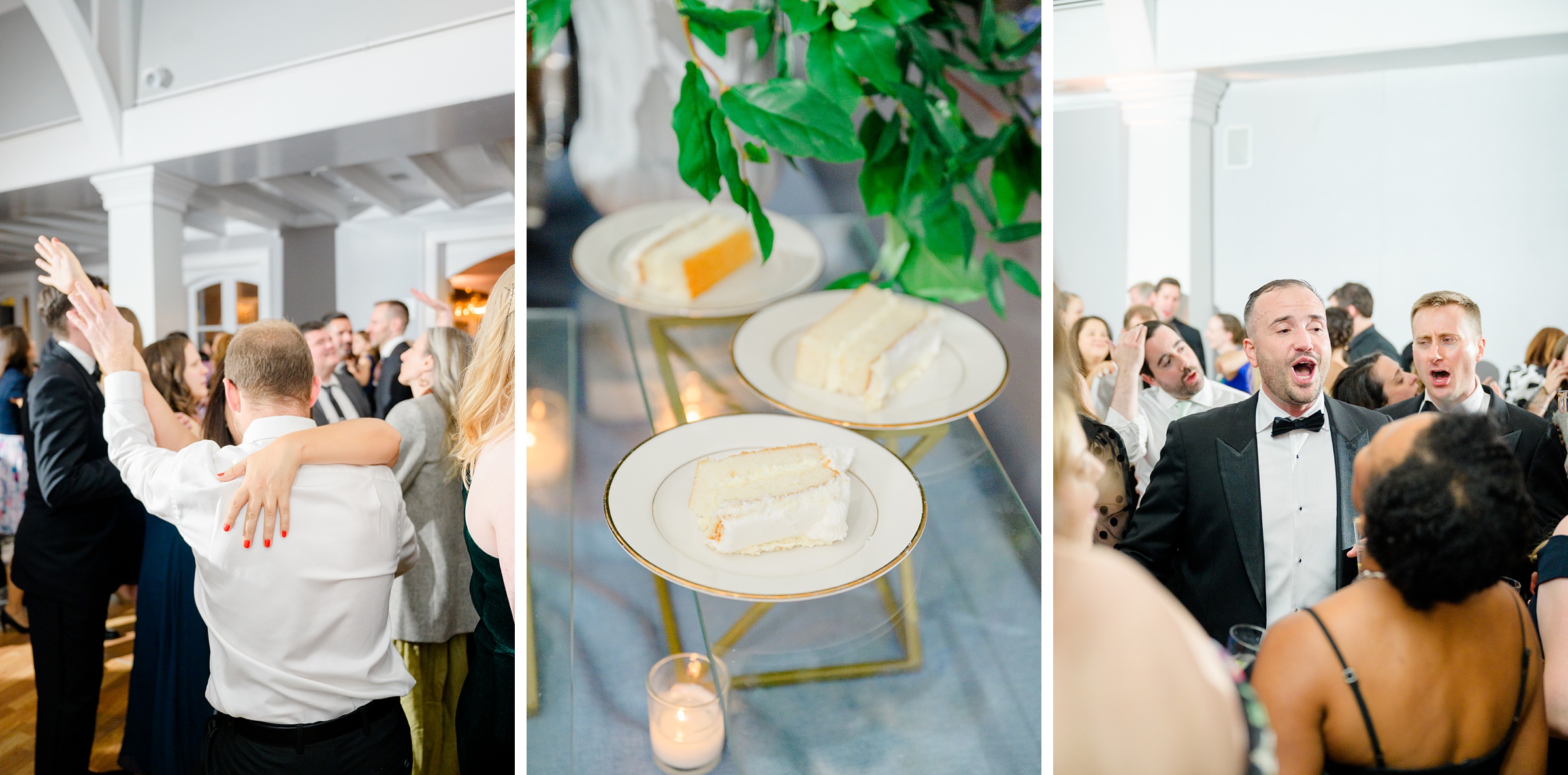 Wedding reception at the Decatur House in Washington, D.C. photographed by Cait Kramer Photography